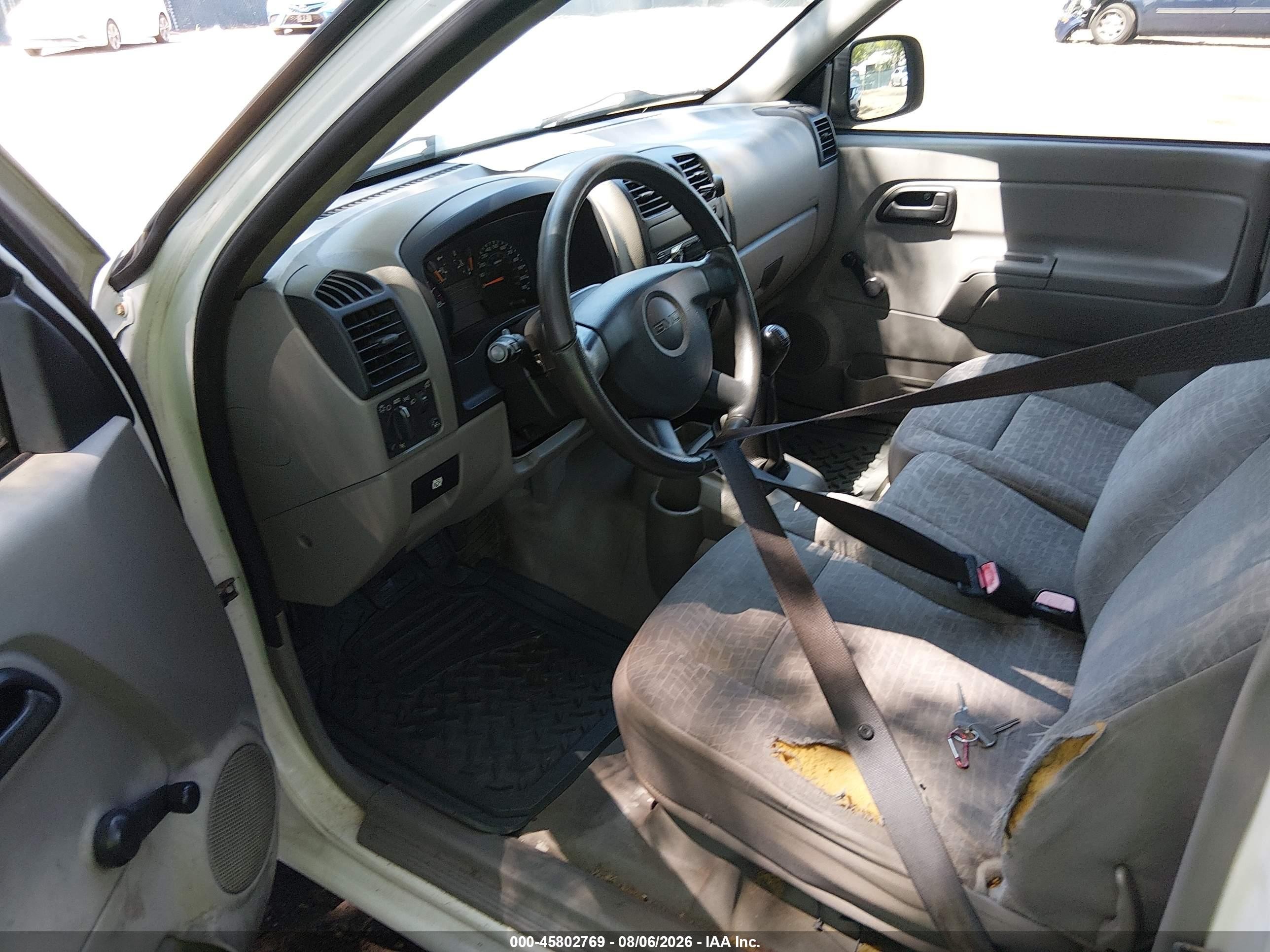 2004 Gmc Canyon Sl White vin: 1GTCS148248141592