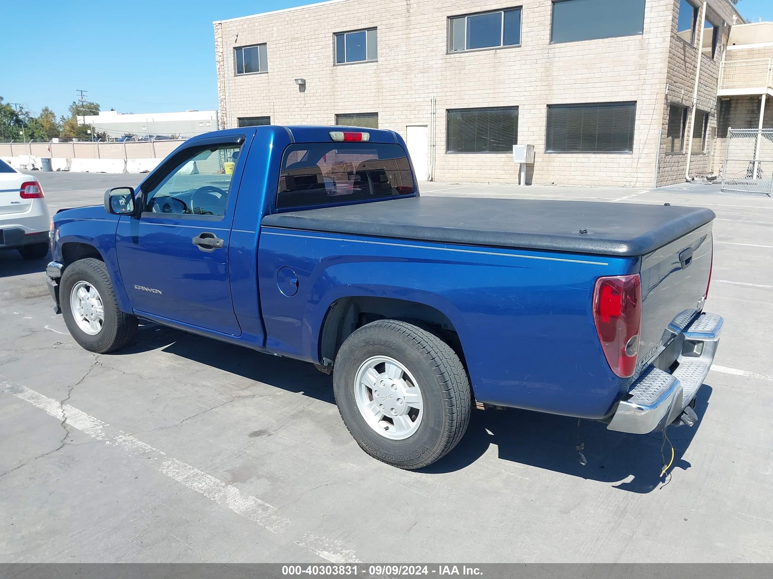 2005 Gmc Canyon Sl Blue vin: 1GTCS148458288384