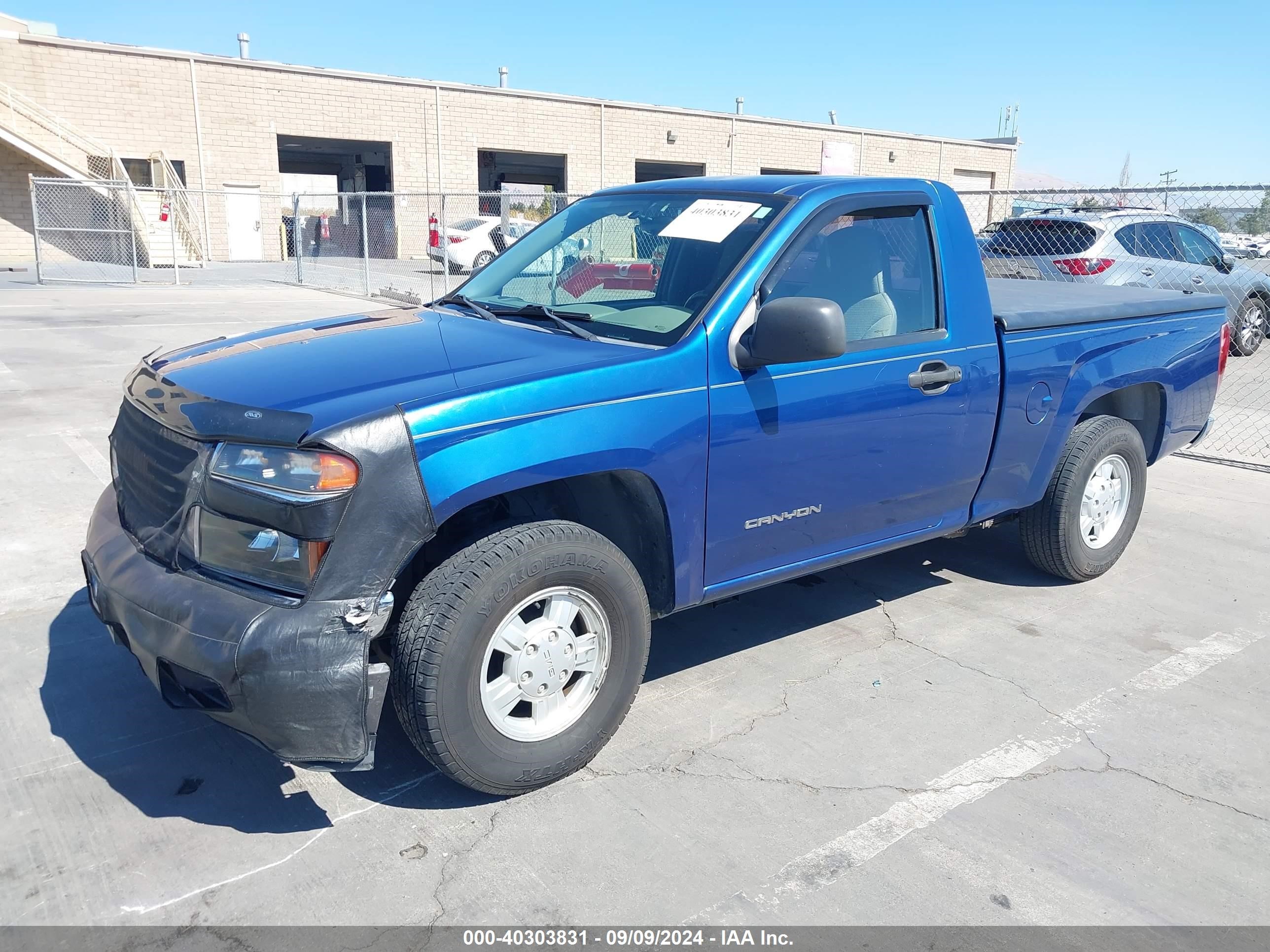 2005 Gmc Canyon Sl Blue vin: 1GTCS148458288384