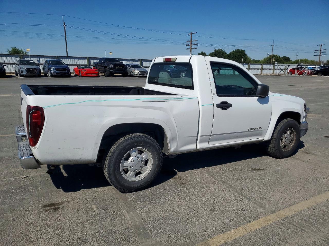 2005 Gmc Canyon White vin: 1GTCS148X58107269