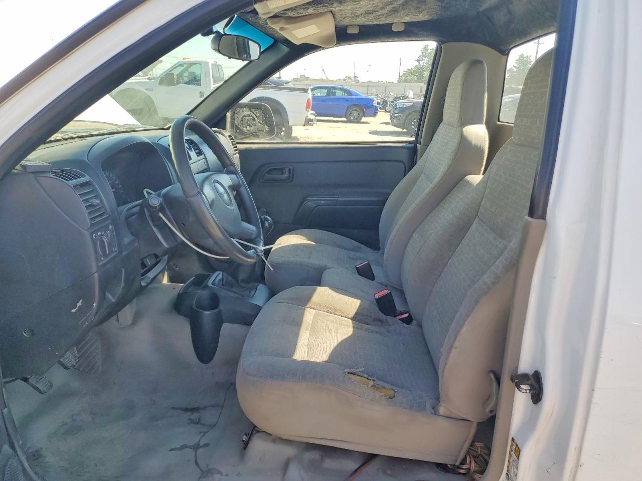 2005 Gmc Canyon White vin: 1GTCS148X58107269