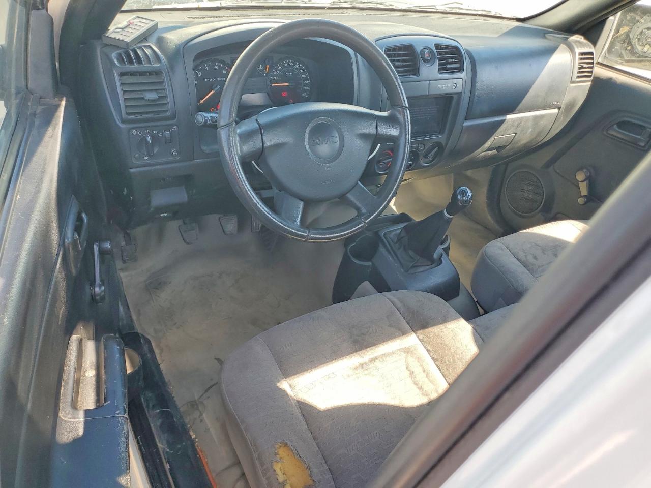 2005 Gmc Canyon White vin: 1GTCS148X58107269