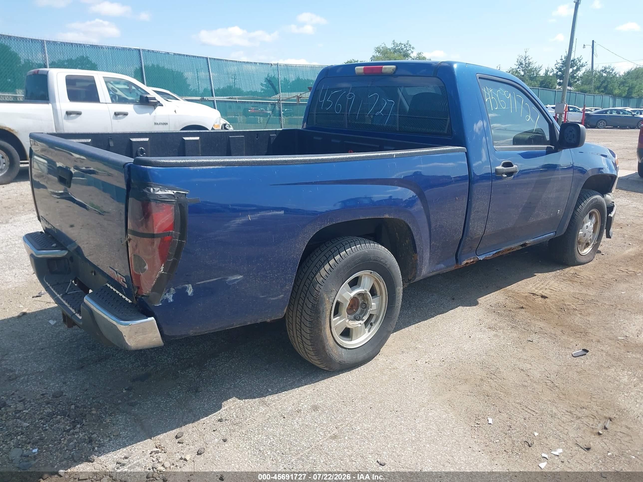 2006 Gmc Canyon Sl Blue vin: 1GTCS148X68318618