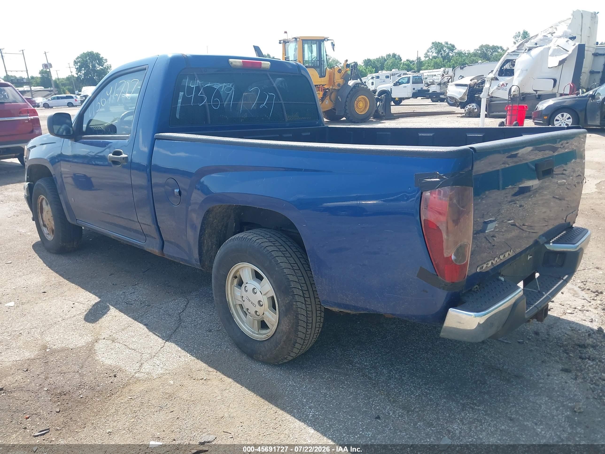 2006 Gmc Canyon Sl Blue vin: 1GTCS148X68318618