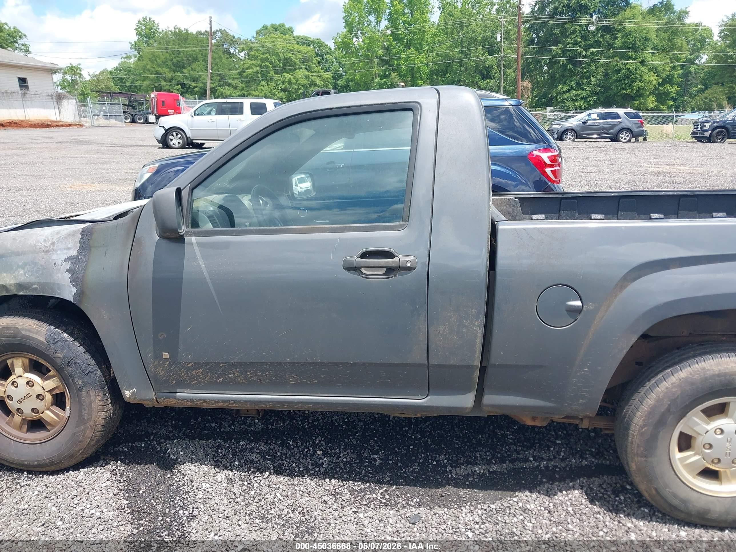 2008 Gmc Canyon Sle1 Gray vin: 1GTCS149288107828