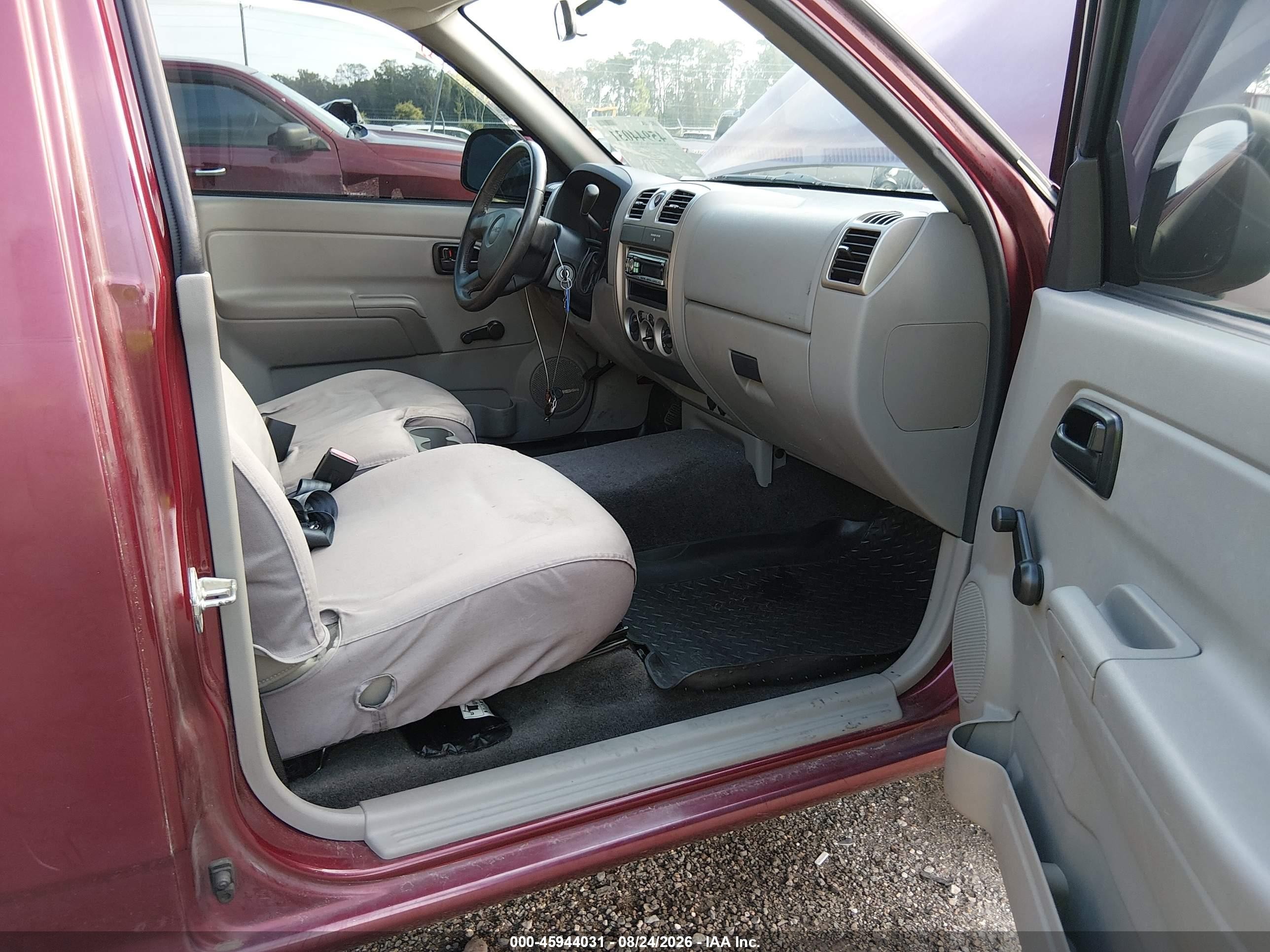 2007 Gmc Canyon Sl Red vin: 1GTCS149378246977