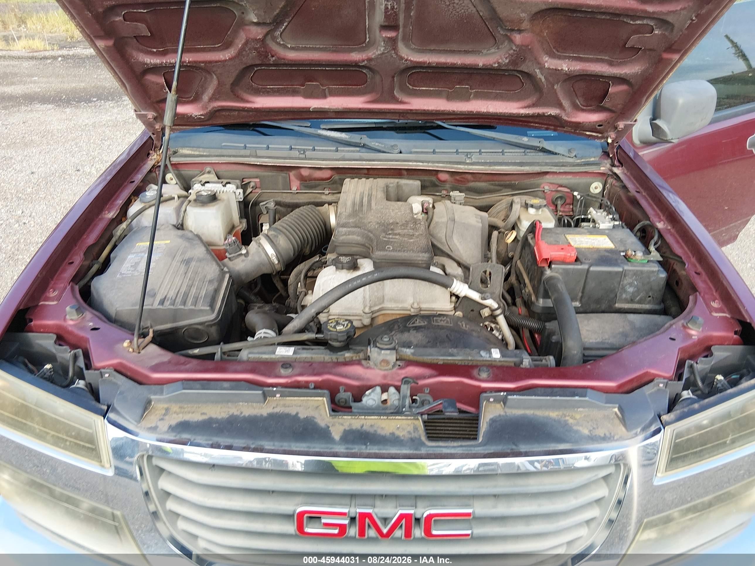 2007 Gmc Canyon Sl Red vin: 1GTCS149378246977