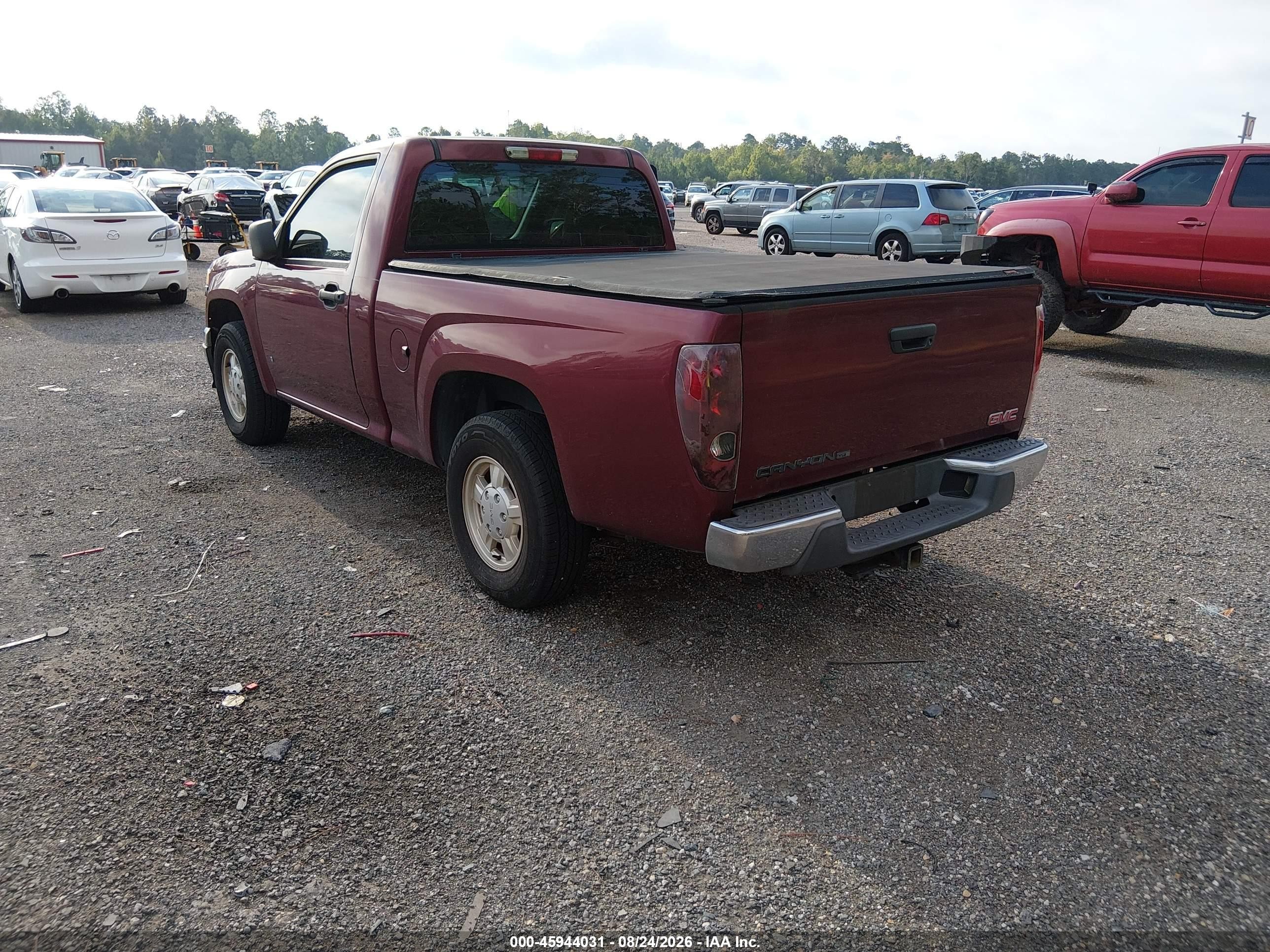 2007 Gmc Canyon Sl Red vin: 1GTCS149378246977