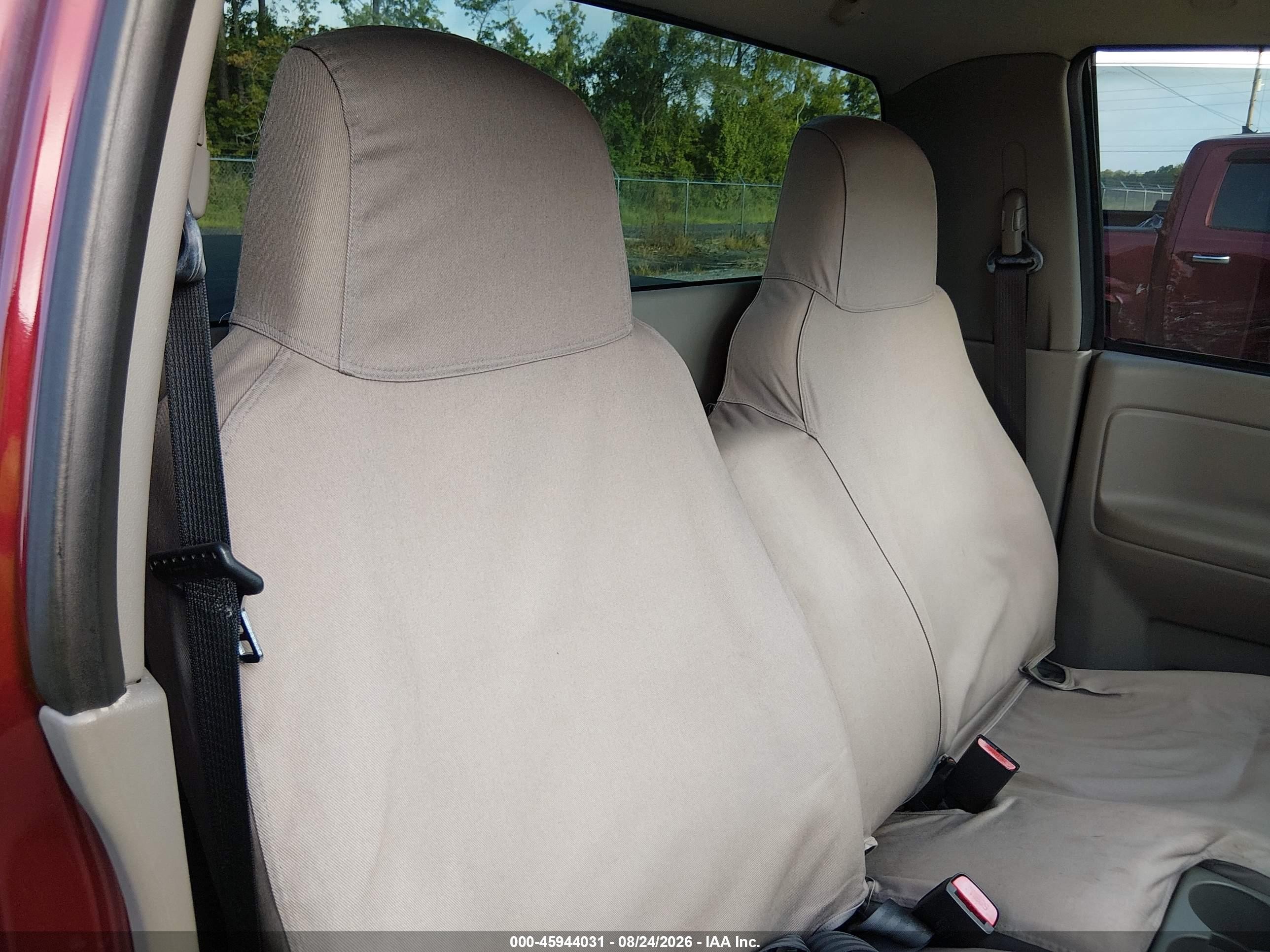 2007 Gmc Canyon Sl Red vin: 1GTCS149378246977