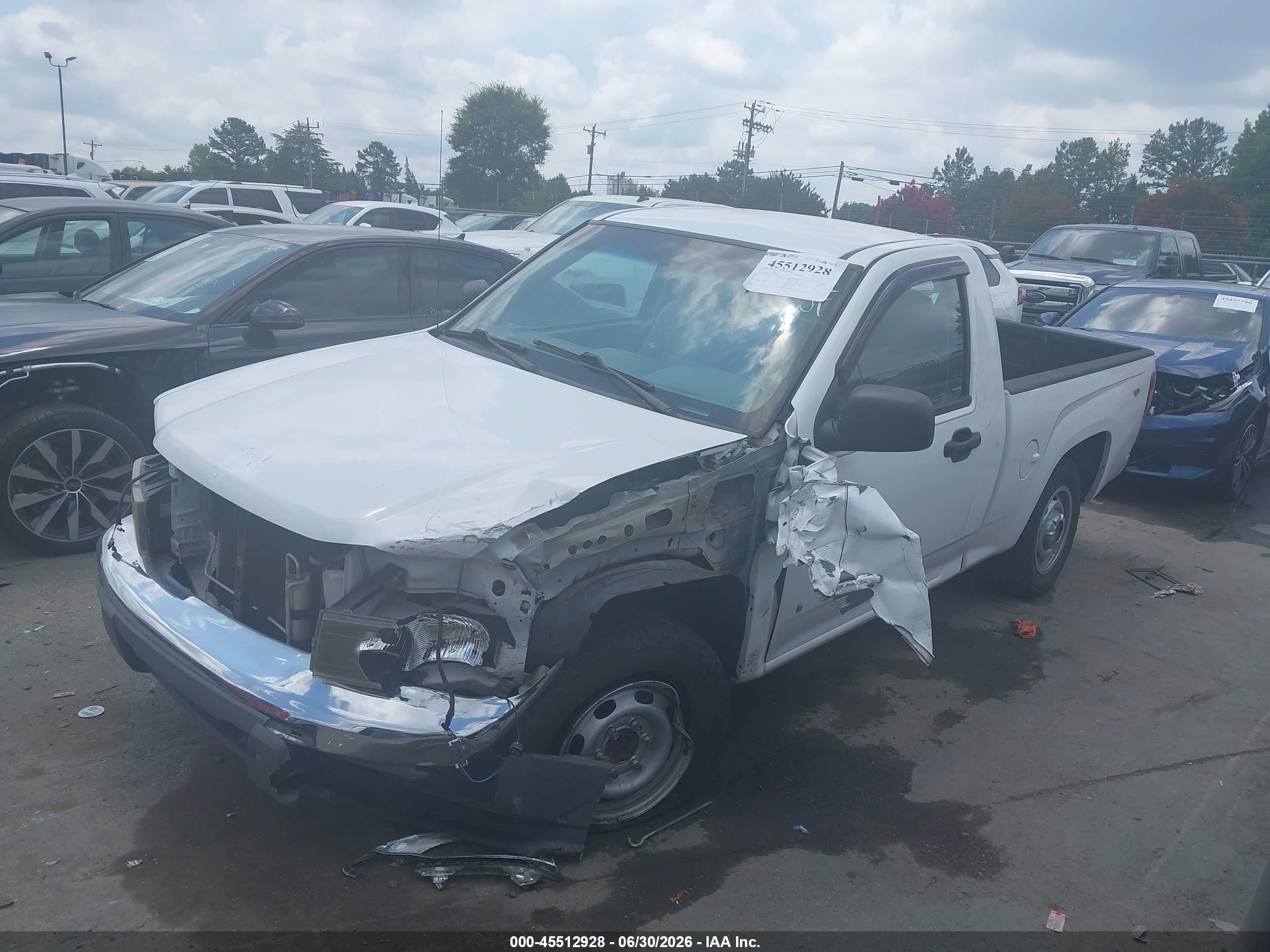 2007 Gmc Canyon Work Truck Белый vin: 1GTCS149578165446