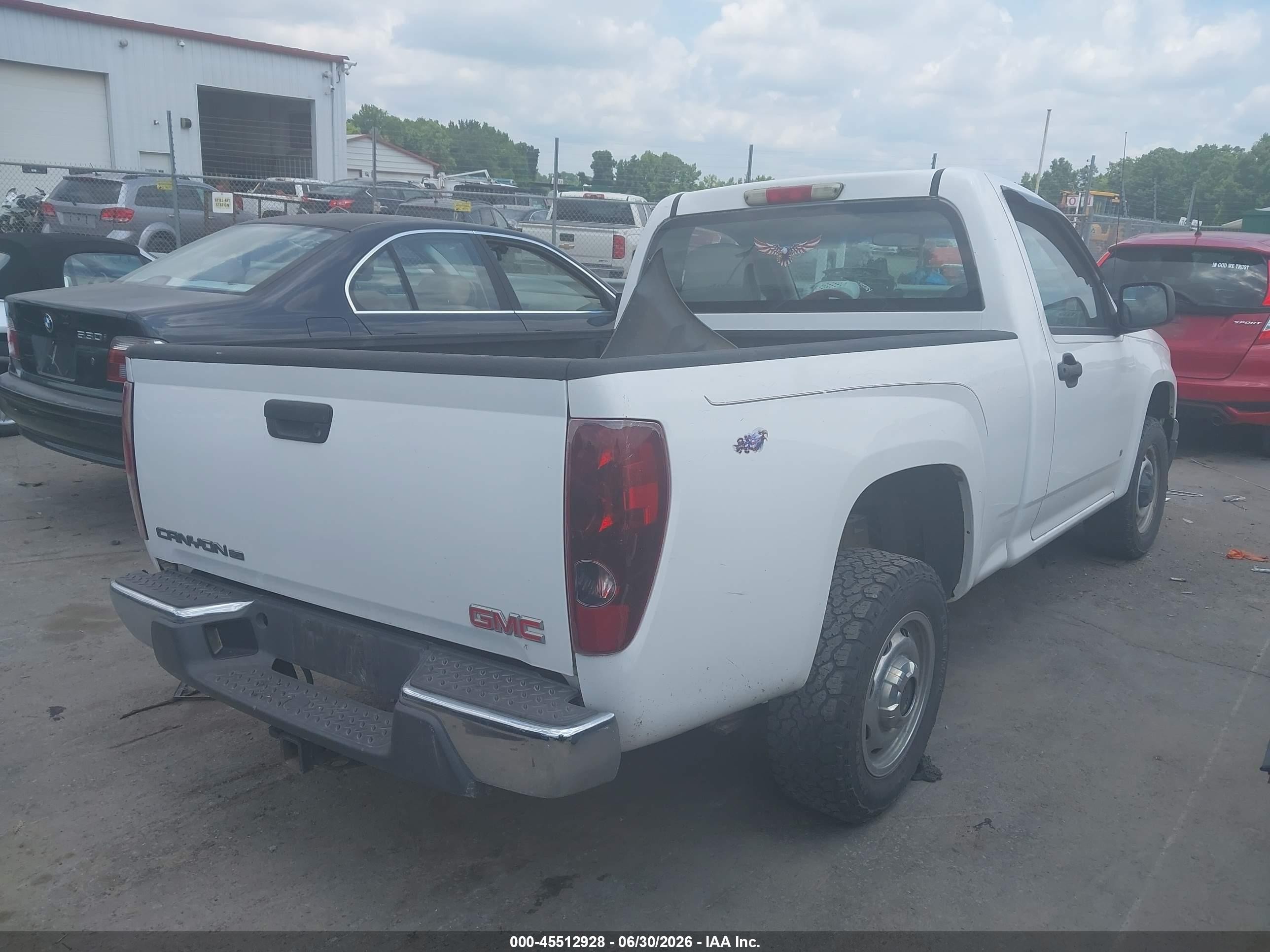 2007 Gmc Canyon Work Truck Белый vin: 1GTCS149578165446