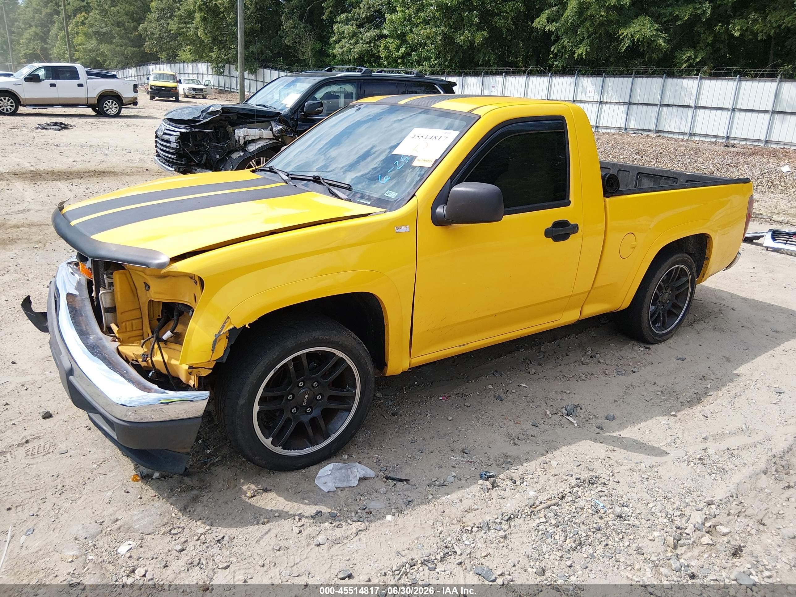 2007 Gmc Canyon Sle1 White vin: 1GTCS149678190906