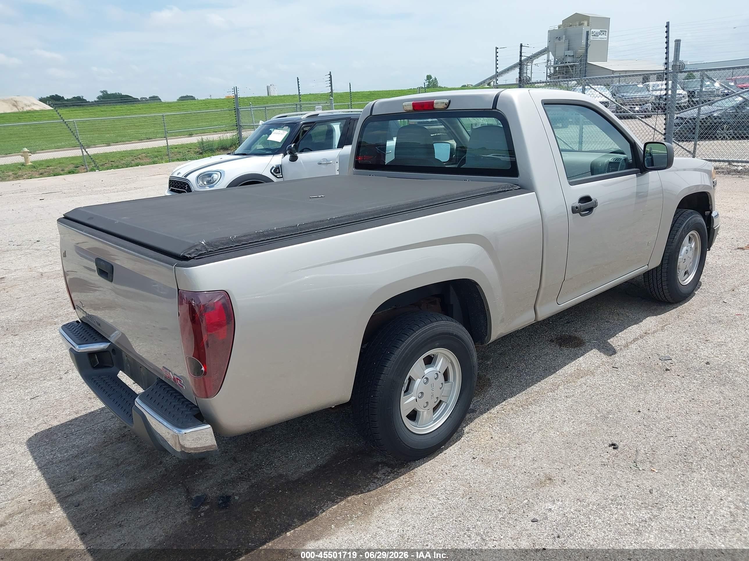 2008 Gmc Canyon Sl Silver vin: 1GTCS149688174769