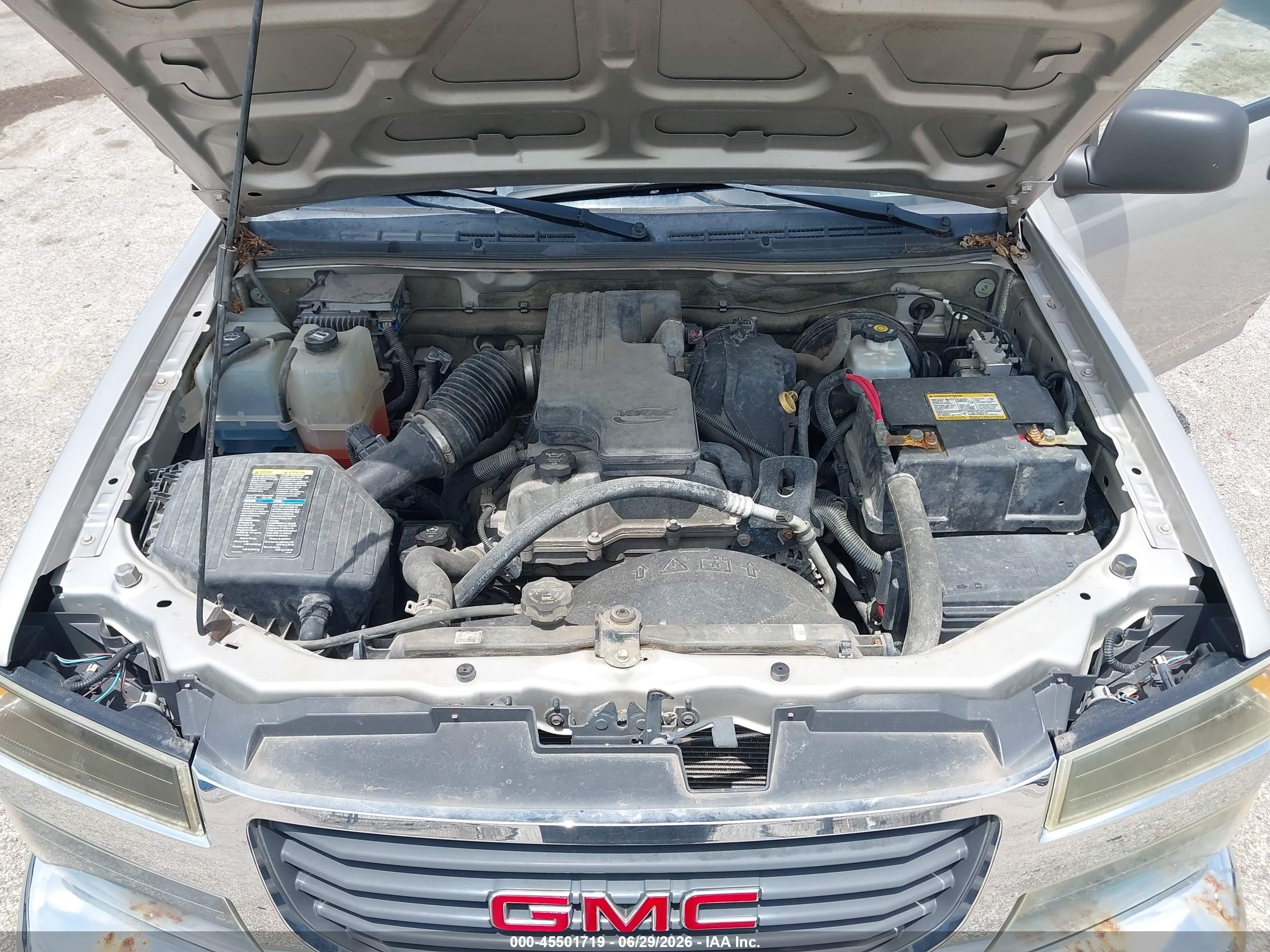 2008 Gmc Canyon Sl Silver vin: 1GTCS149688174769