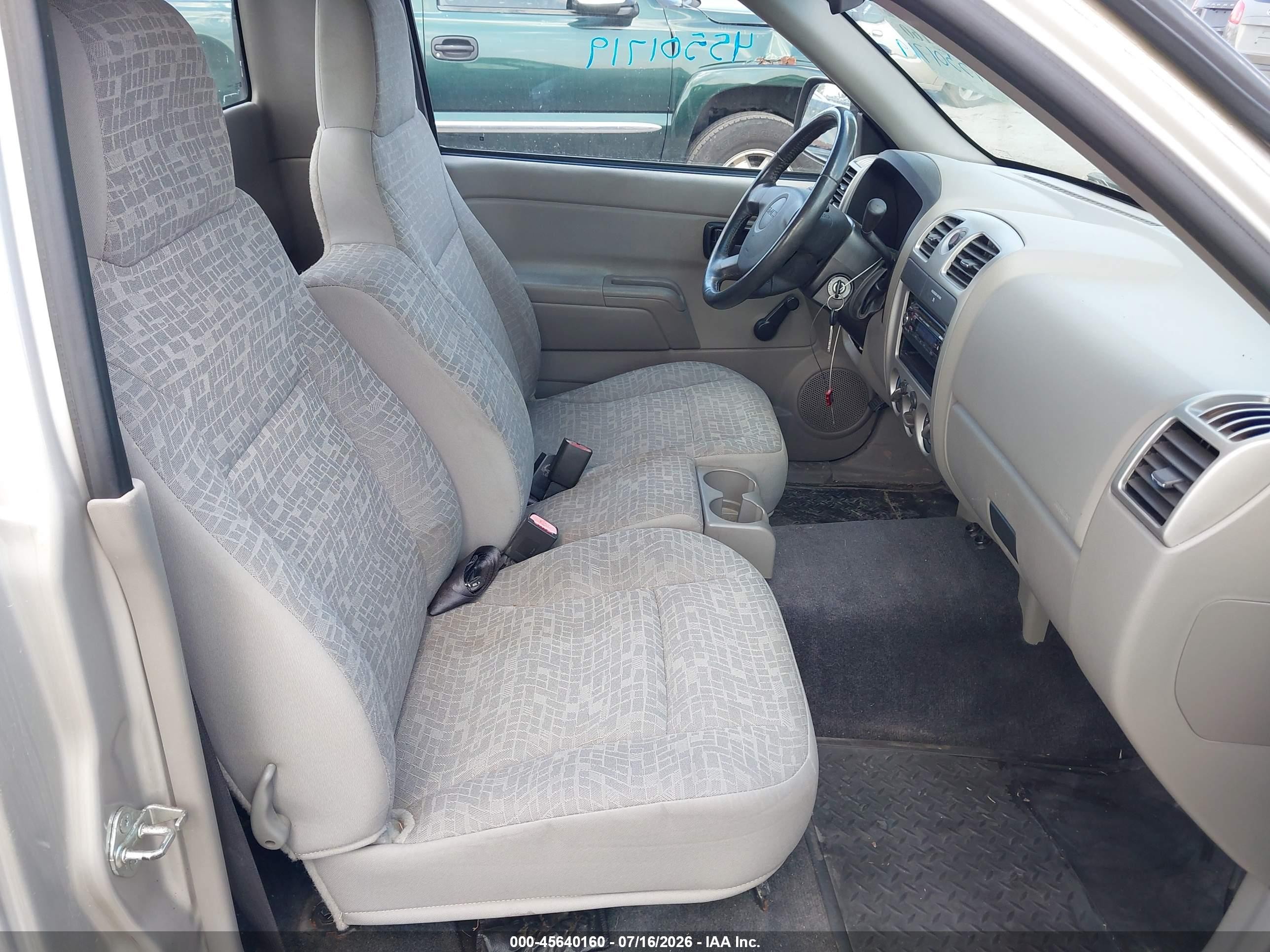 2008 Gmc Canyon Sl Silver vin: 1GTCS149688174769