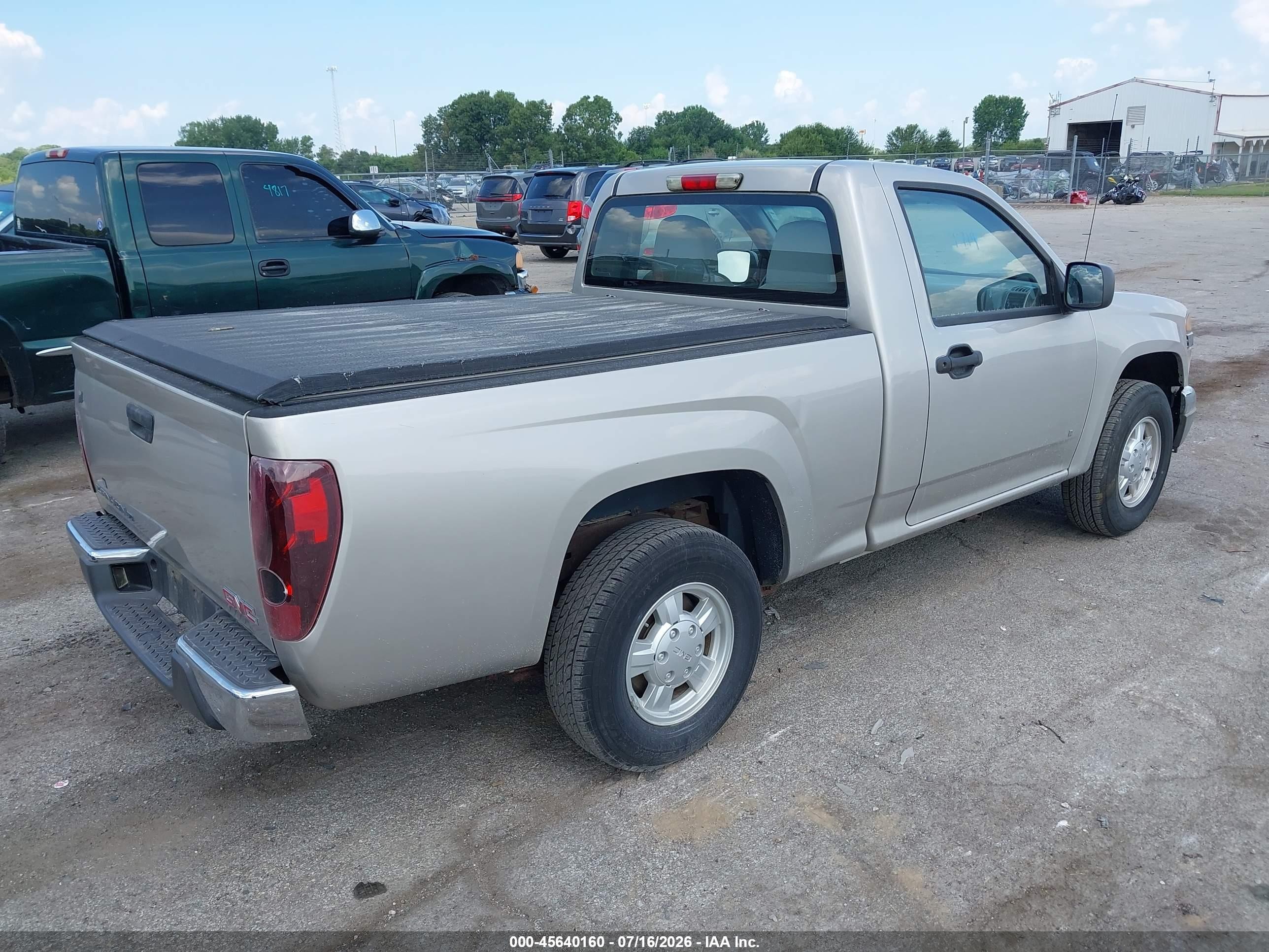 2008 Gmc Canyon Sl Silver vin: 1GTCS149688174769