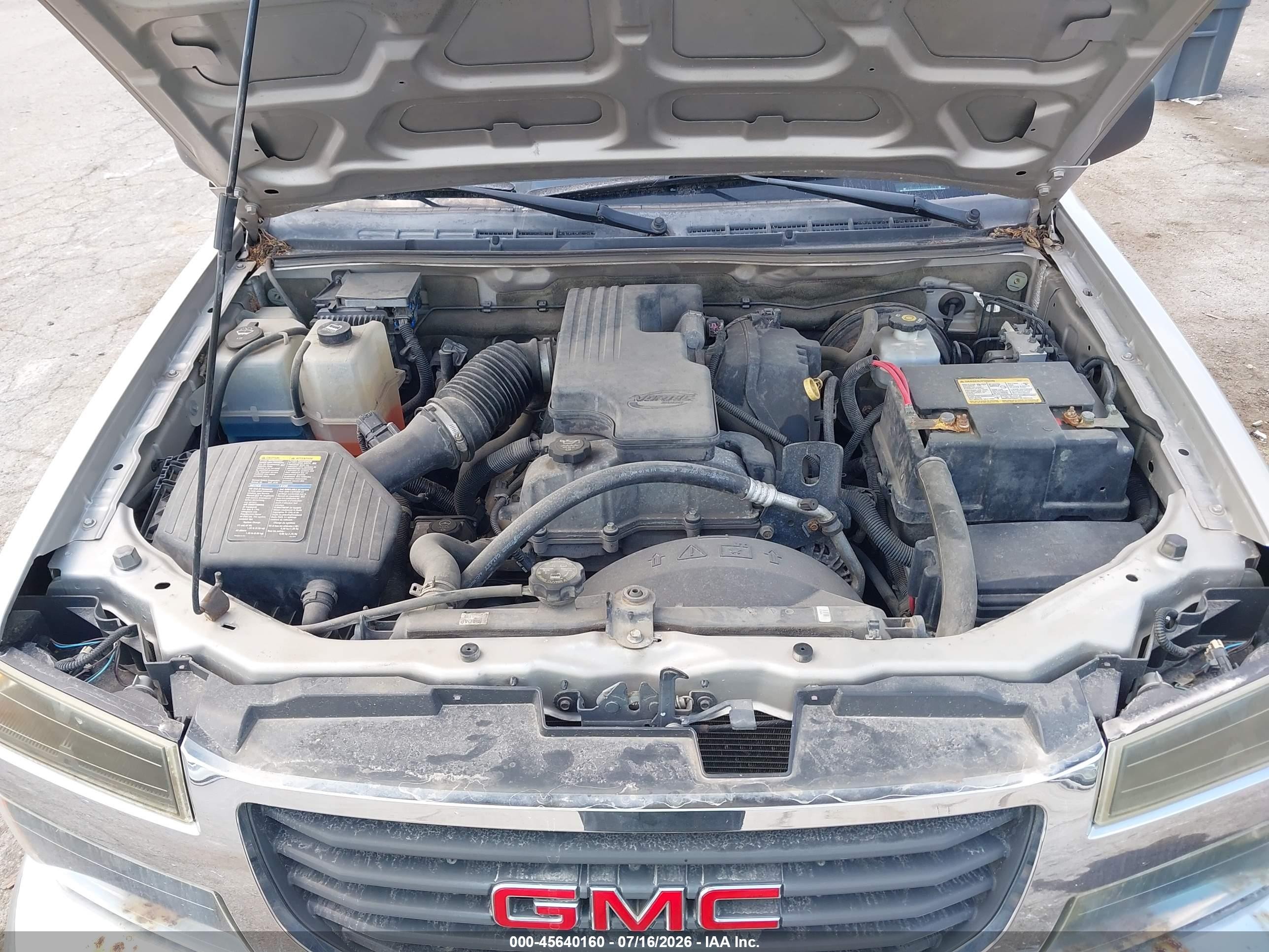 2008 Gmc Canyon Sl Silver vin: 1GTCS149688174769