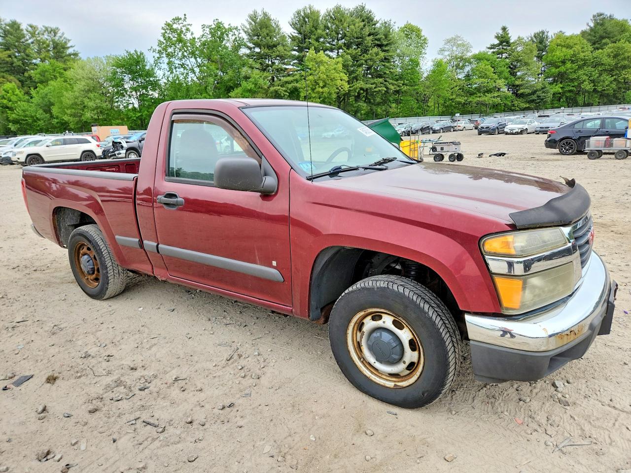 2007 Gmc Canyon Burgundy vin: 1GTCS149778205798