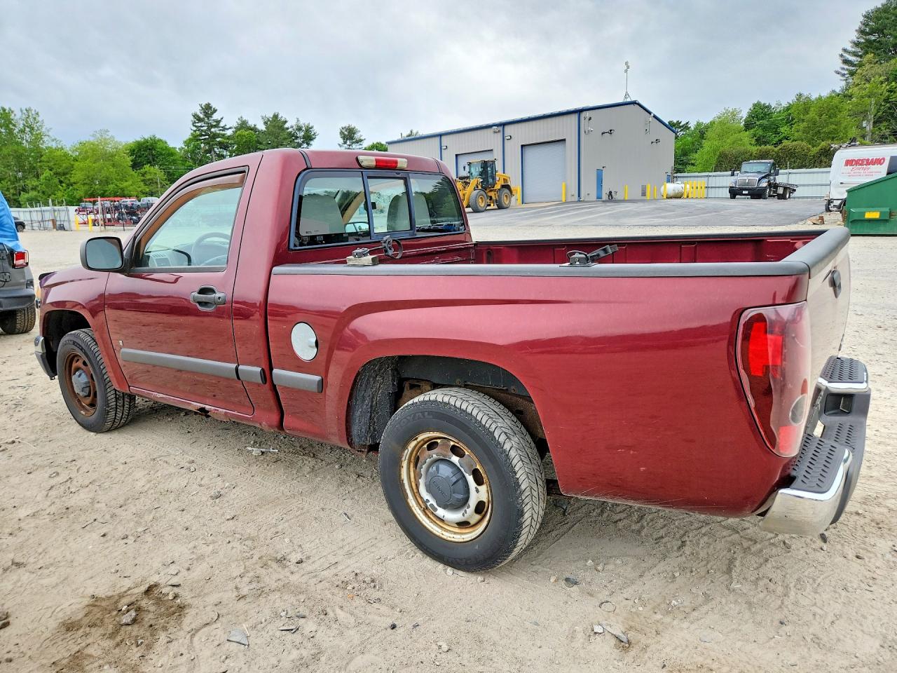 2007 Gmc Canyon Burgundy vin: 1GTCS149778205798