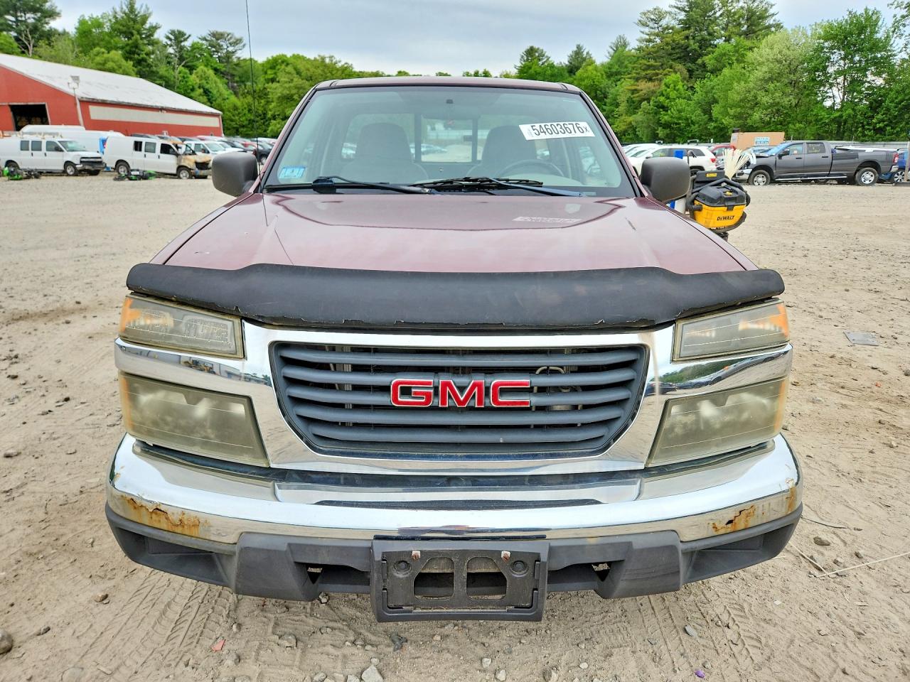 2007 Gmc Canyon Burgundy vin: 1GTCS149778205798