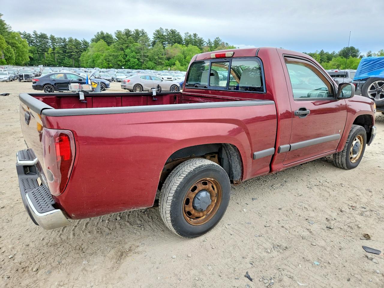 2007 Gmc Canyon Burgundy vin: 1GTCS149778205798