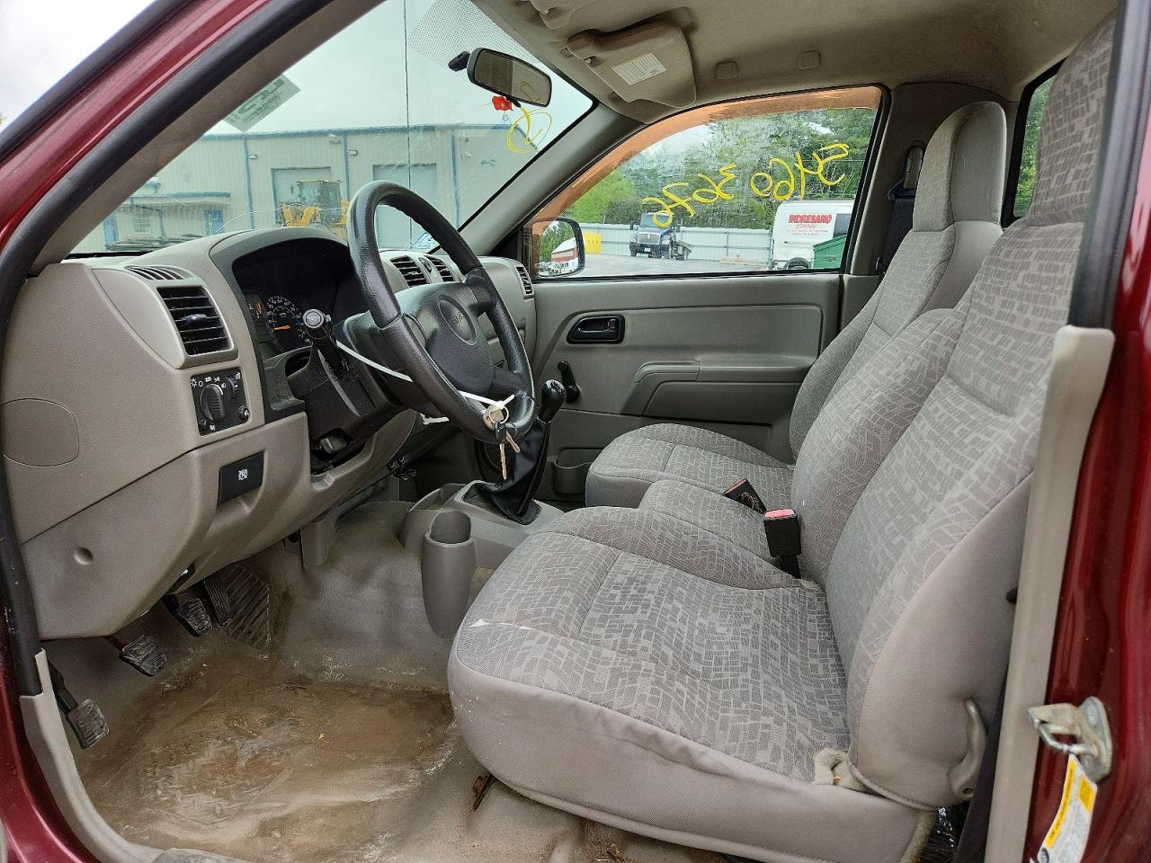 2007 Gmc Canyon Burgundy vin: 1GTCS149778205798