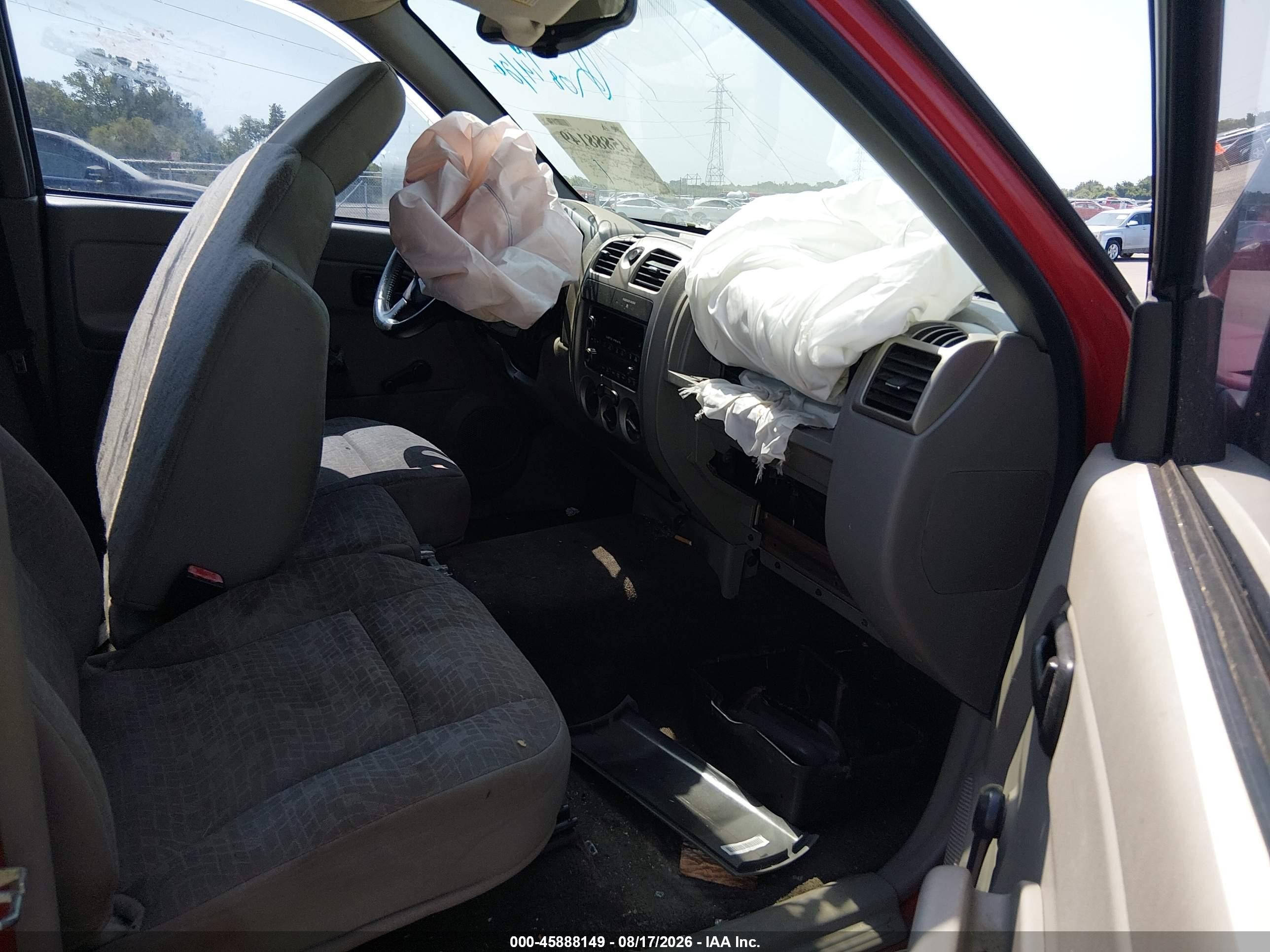 2008 Gmc Canyon Sl Red vin: 1GTCS149788109770