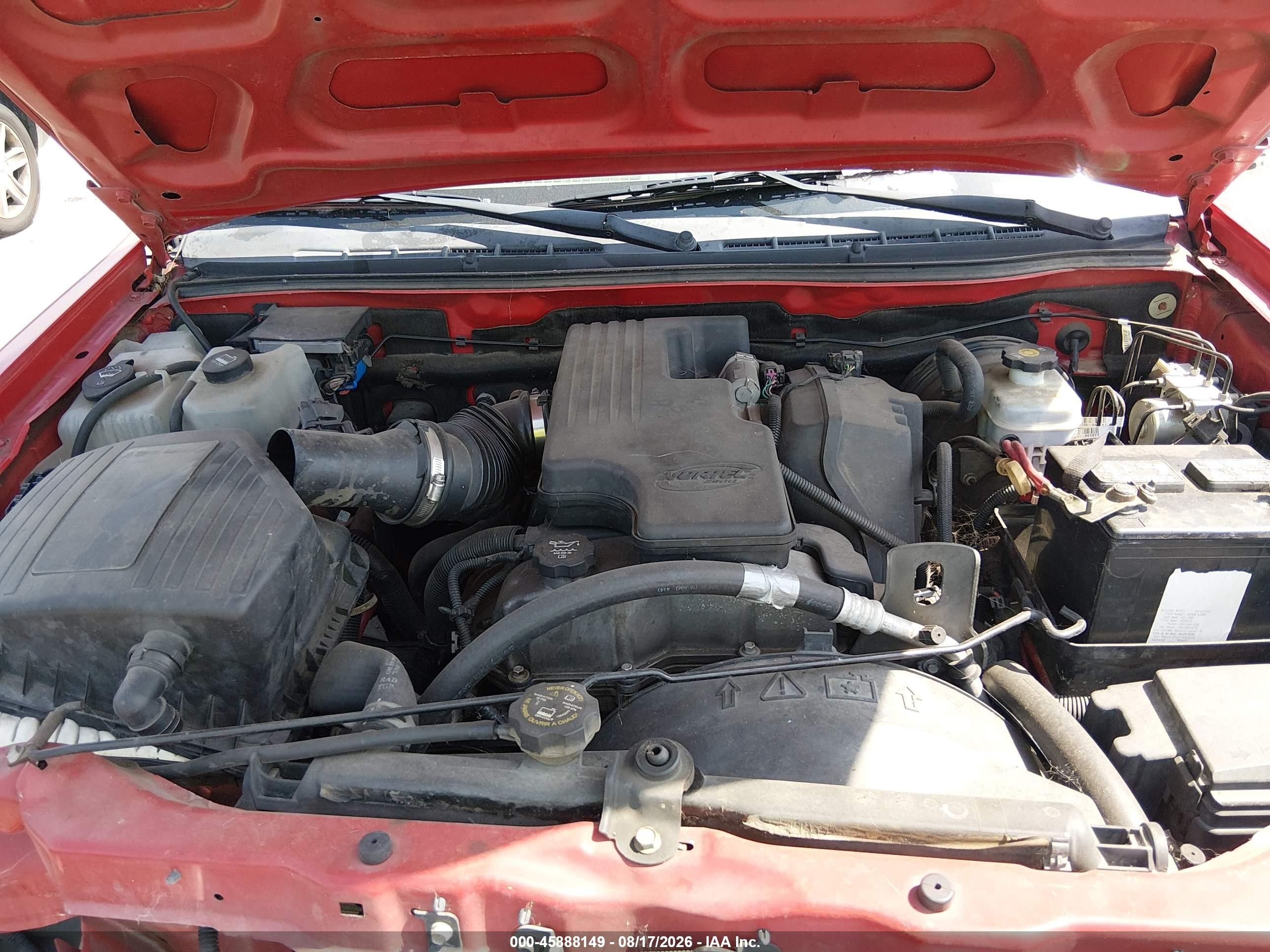2008 Gmc Canyon Sl Red vin: 1GTCS149788109770
