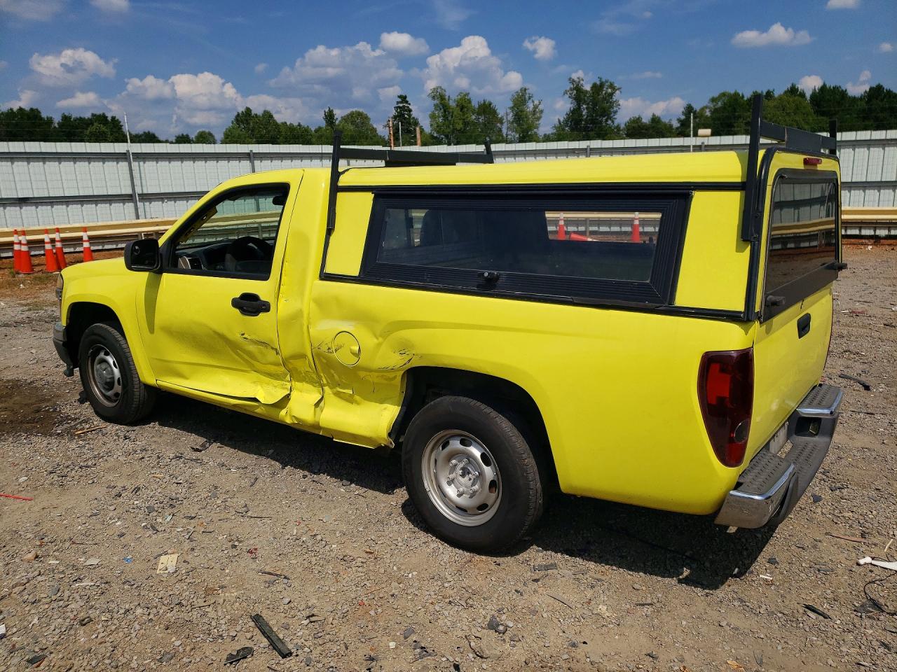 2007 Gmc Canyon Work Truck Yellow vin: 1GTCS149978246160