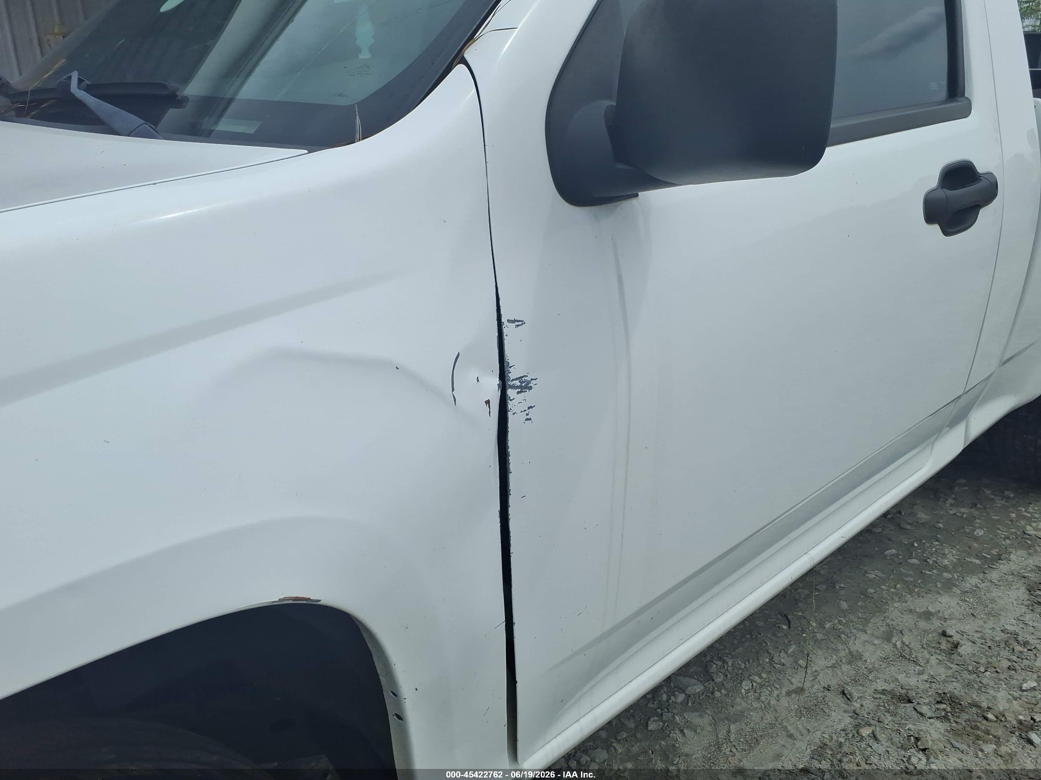 2009 Gmc Canyon Work Truck White vin: 1GTCS149X98128685