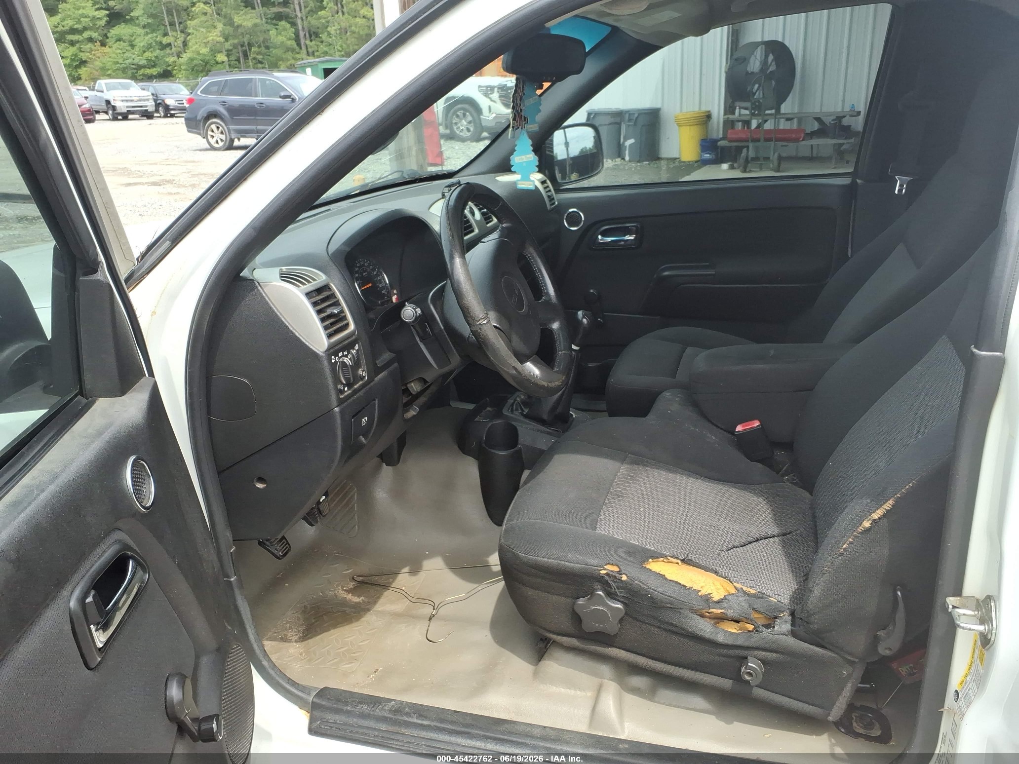 2009 Gmc Canyon Work Truck White vin: 1GTCS149X98128685