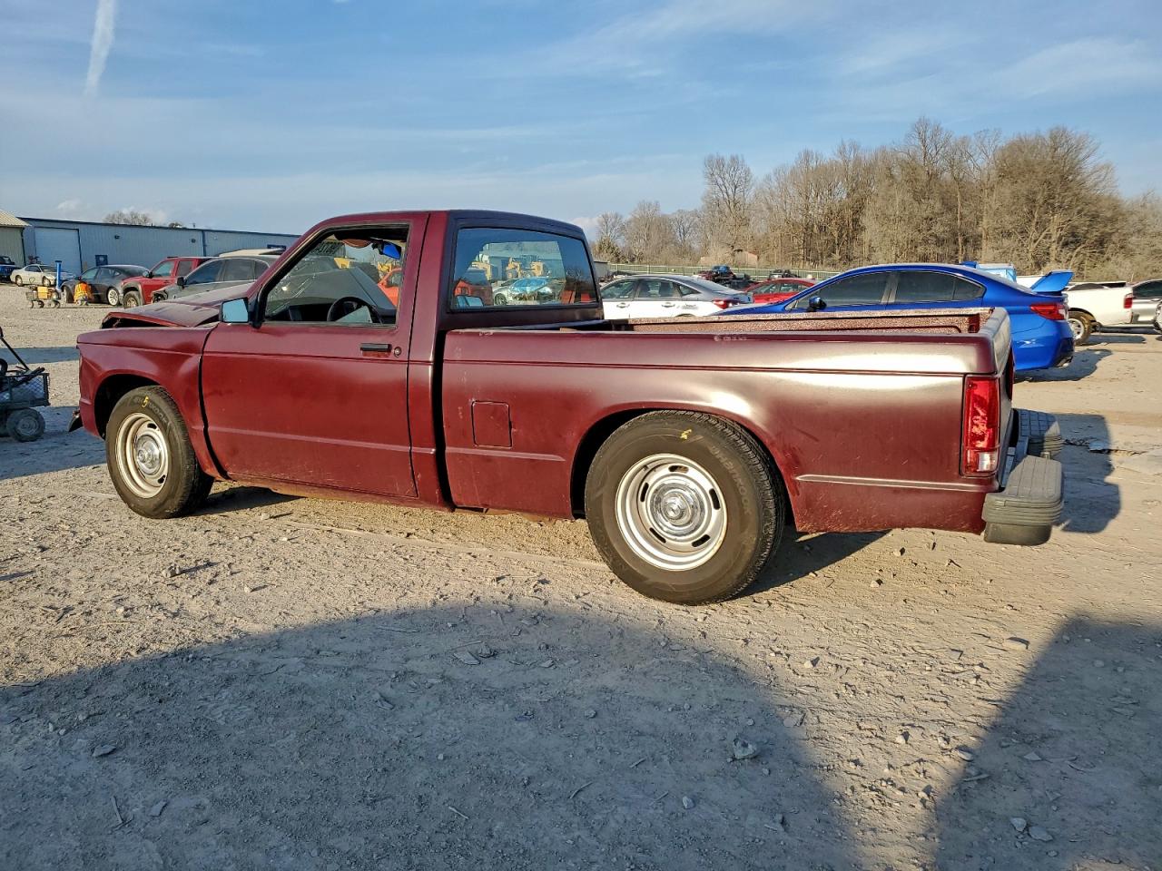 1991 Gmc Sonoma Red vin: 1GTCS14A0M8537202