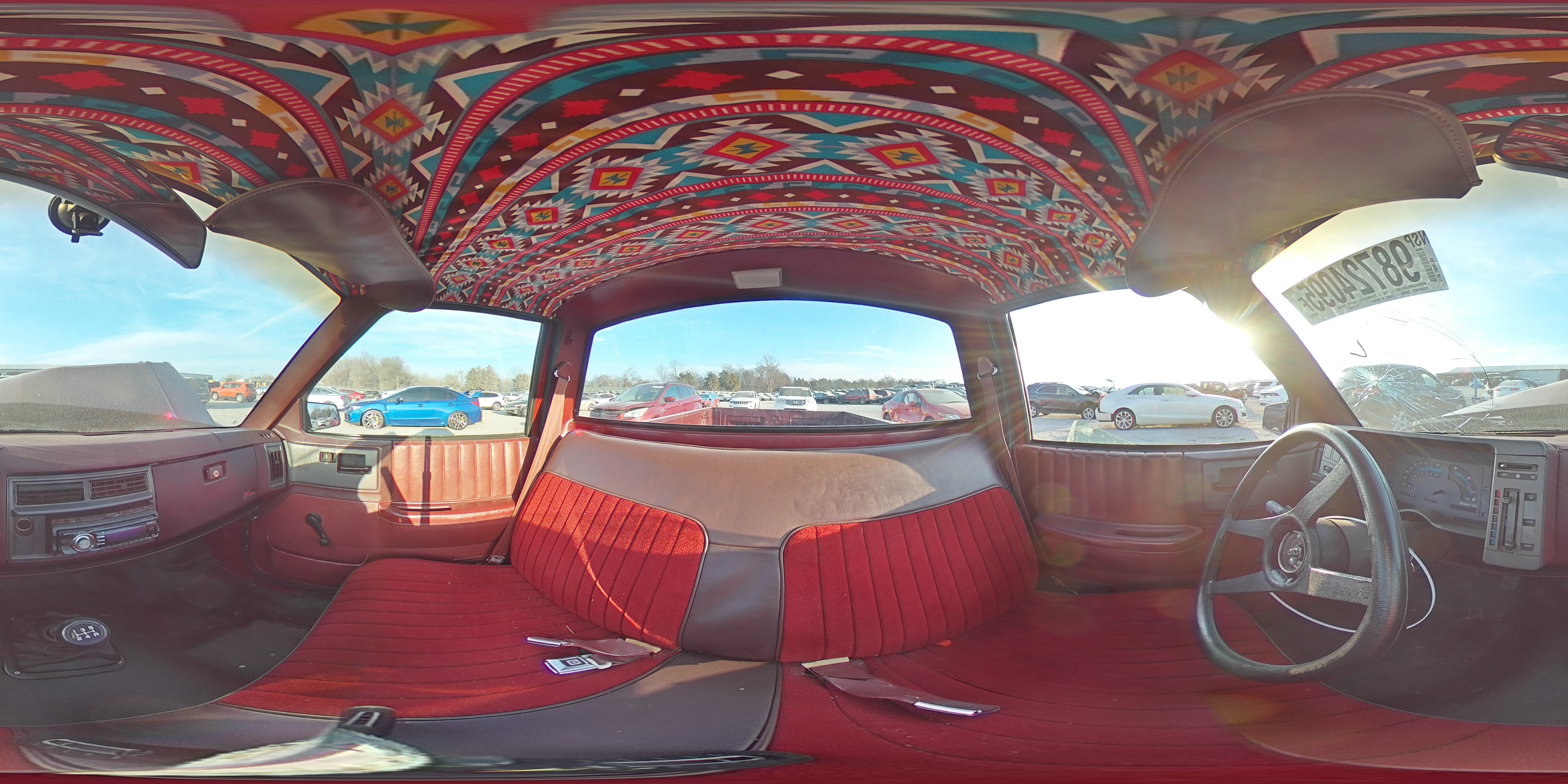 1991 Gmc Sonoma Red vin: 1GTCS14A0M8537202