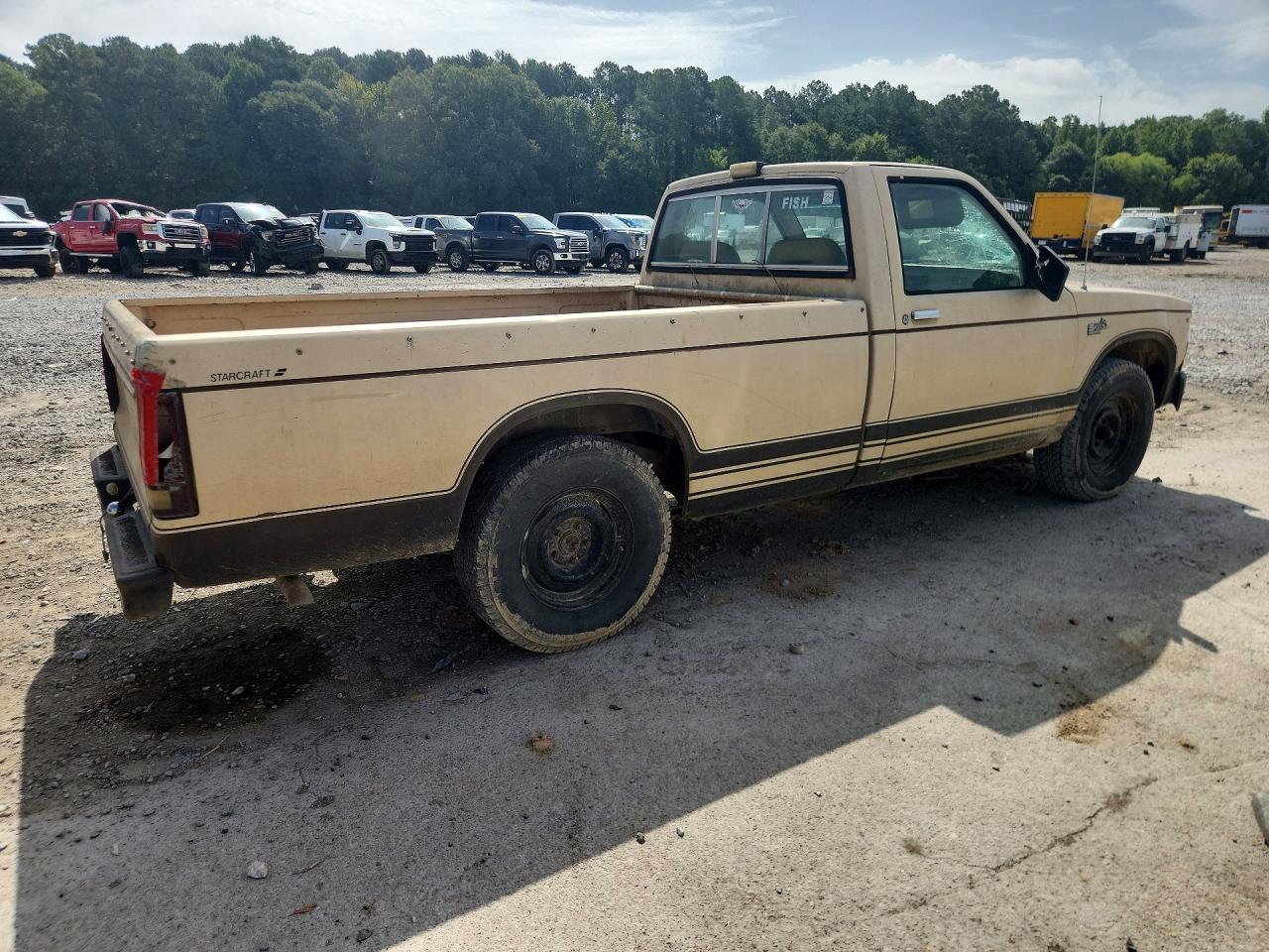 1983 Gmc S Truck S15 Cream vin: 1GTCS14B1D2513776