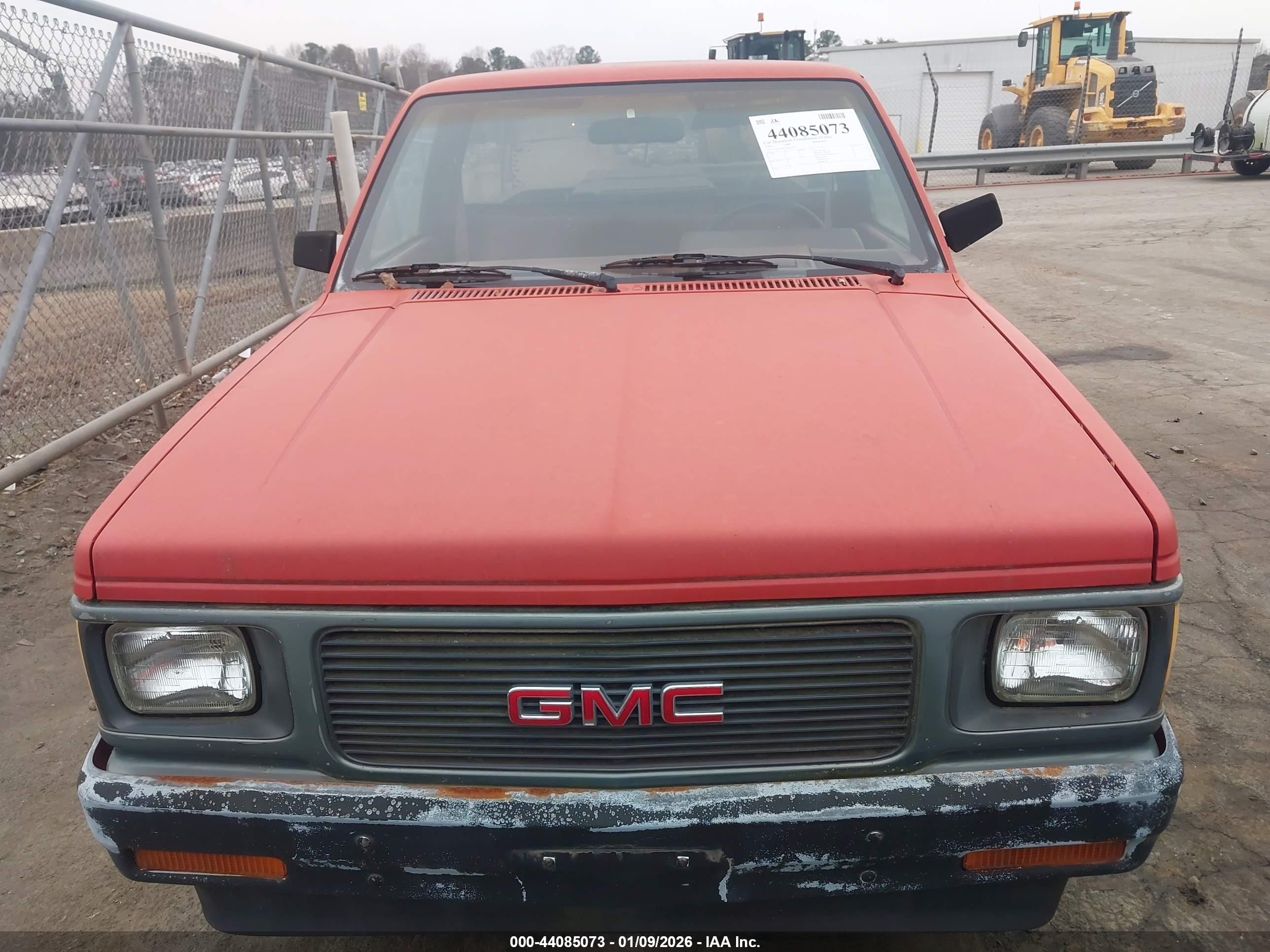 1991 Gmc Sonoma   Red vin: 1GTCS14E2M8507914