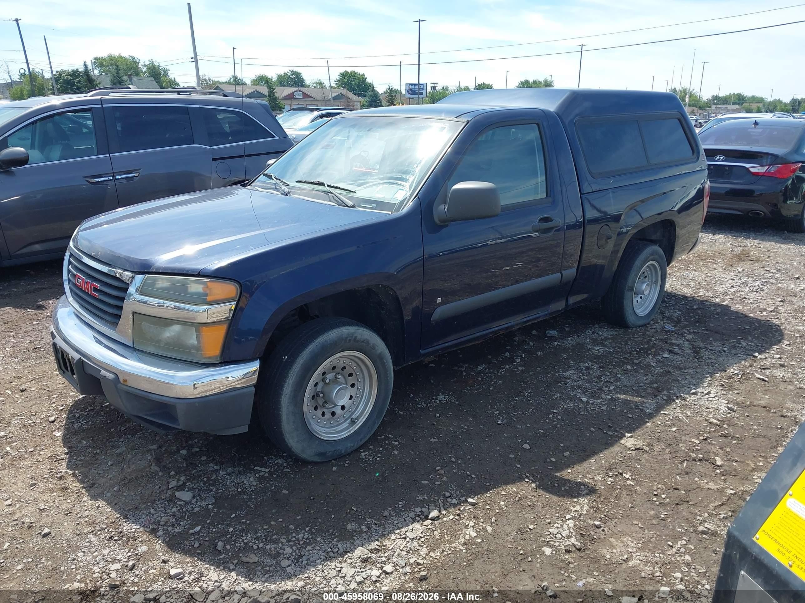 2008 Gmc Canyon Yc1 Blue vin: 1GTCS14E488147888