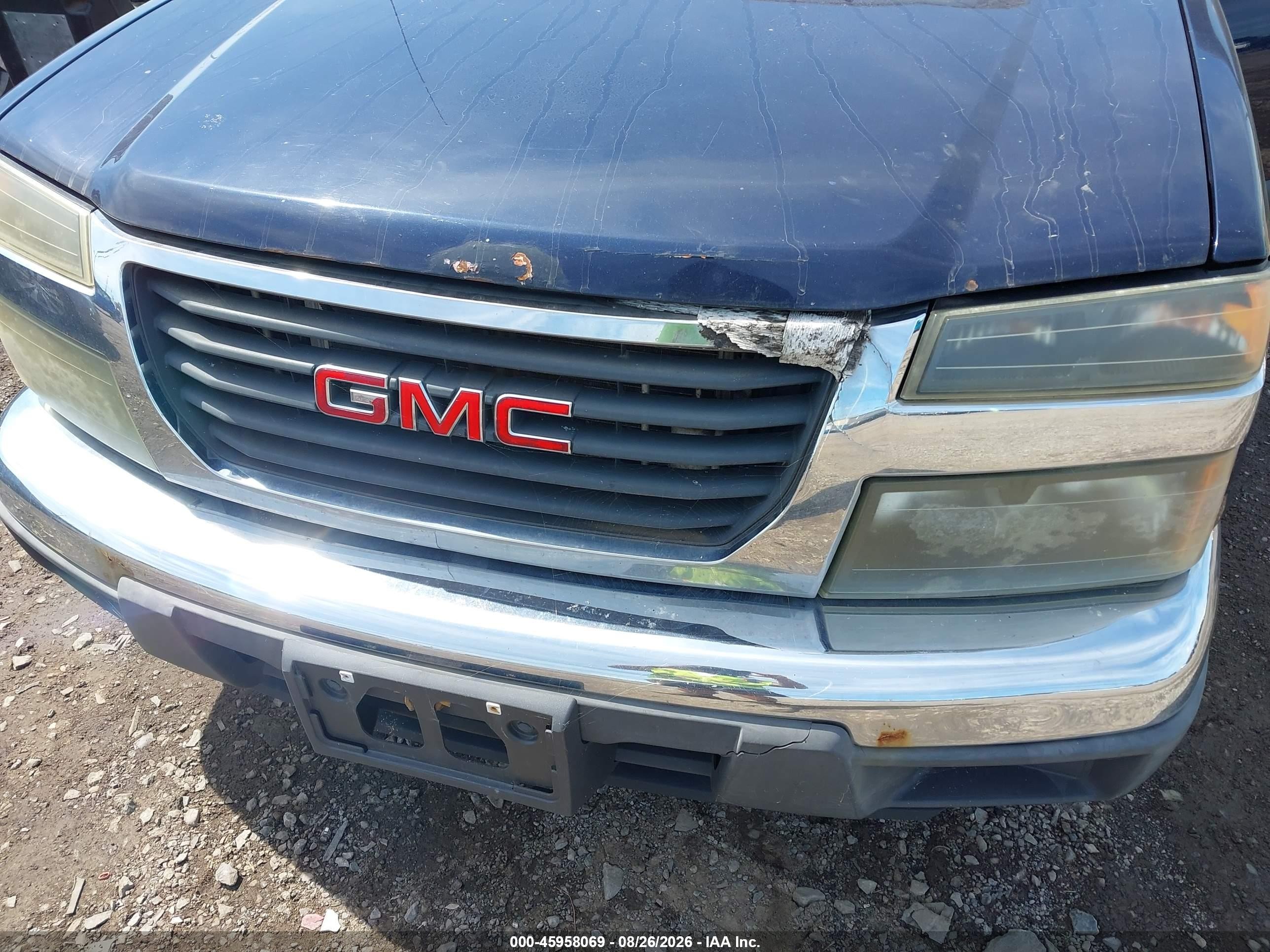 2008 Gmc Canyon Yc1 Blue vin: 1GTCS14E488147888