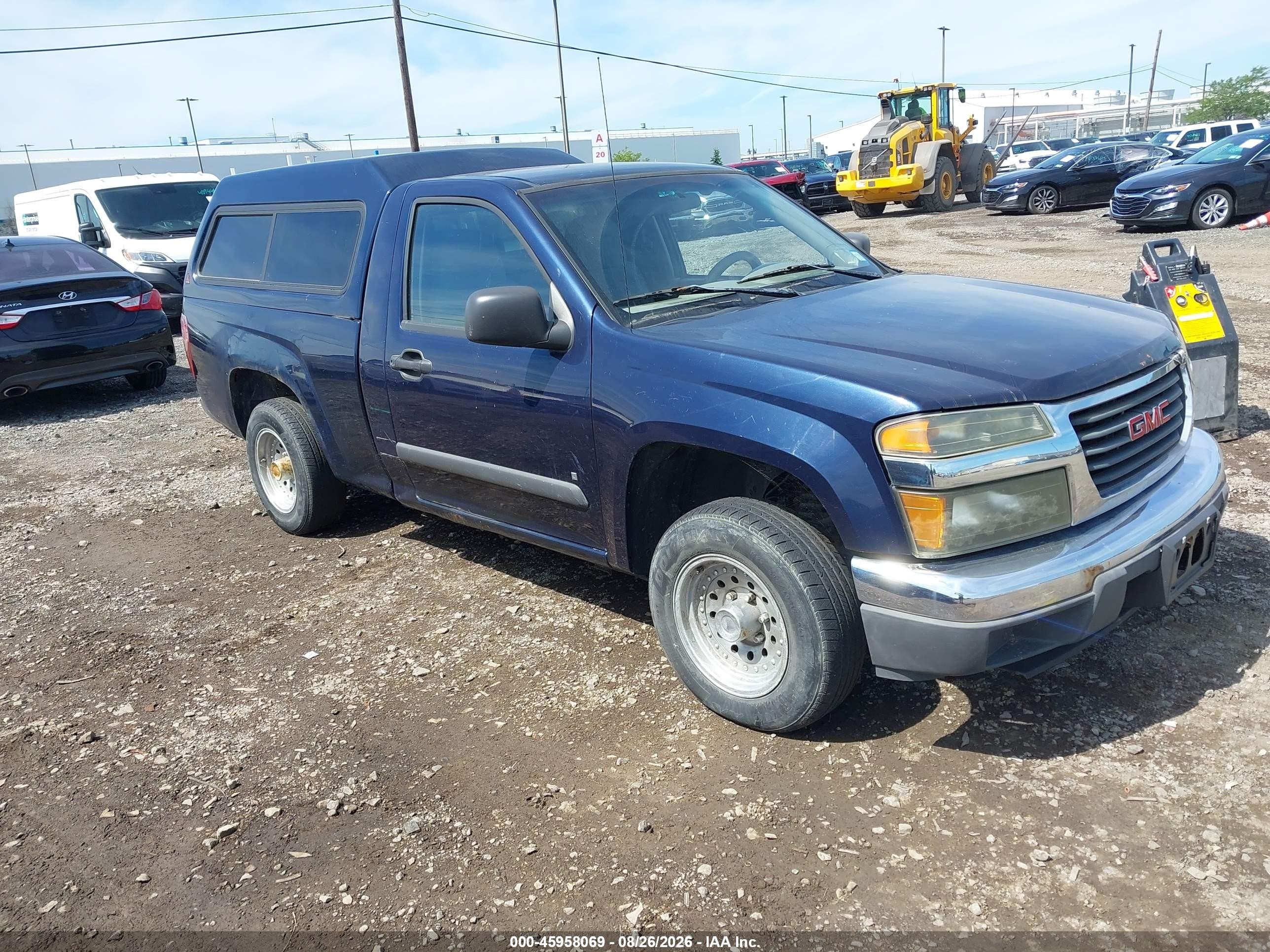 2008 Gmc Canyon Yc1 Blue vin: 1GTCS14E488147888