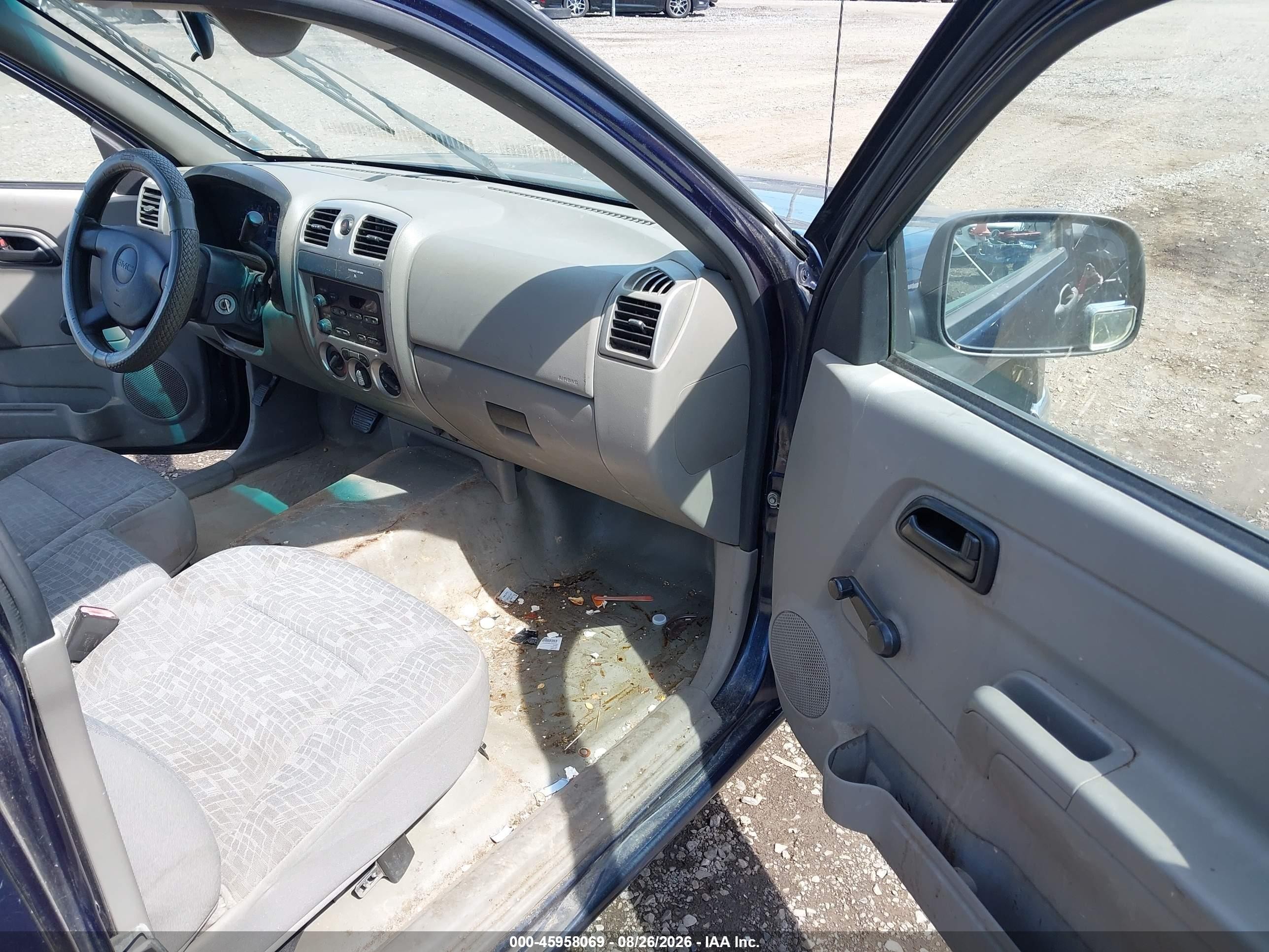 2008 Gmc Canyon Yc1 Blue vin: 1GTCS14E488147888