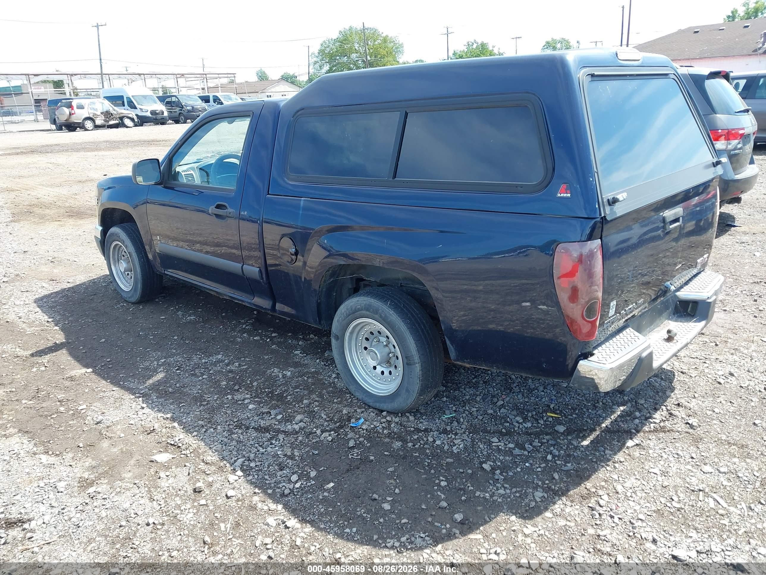 2008 Gmc Canyon Yc1 Blue vin: 1GTCS14E488147888