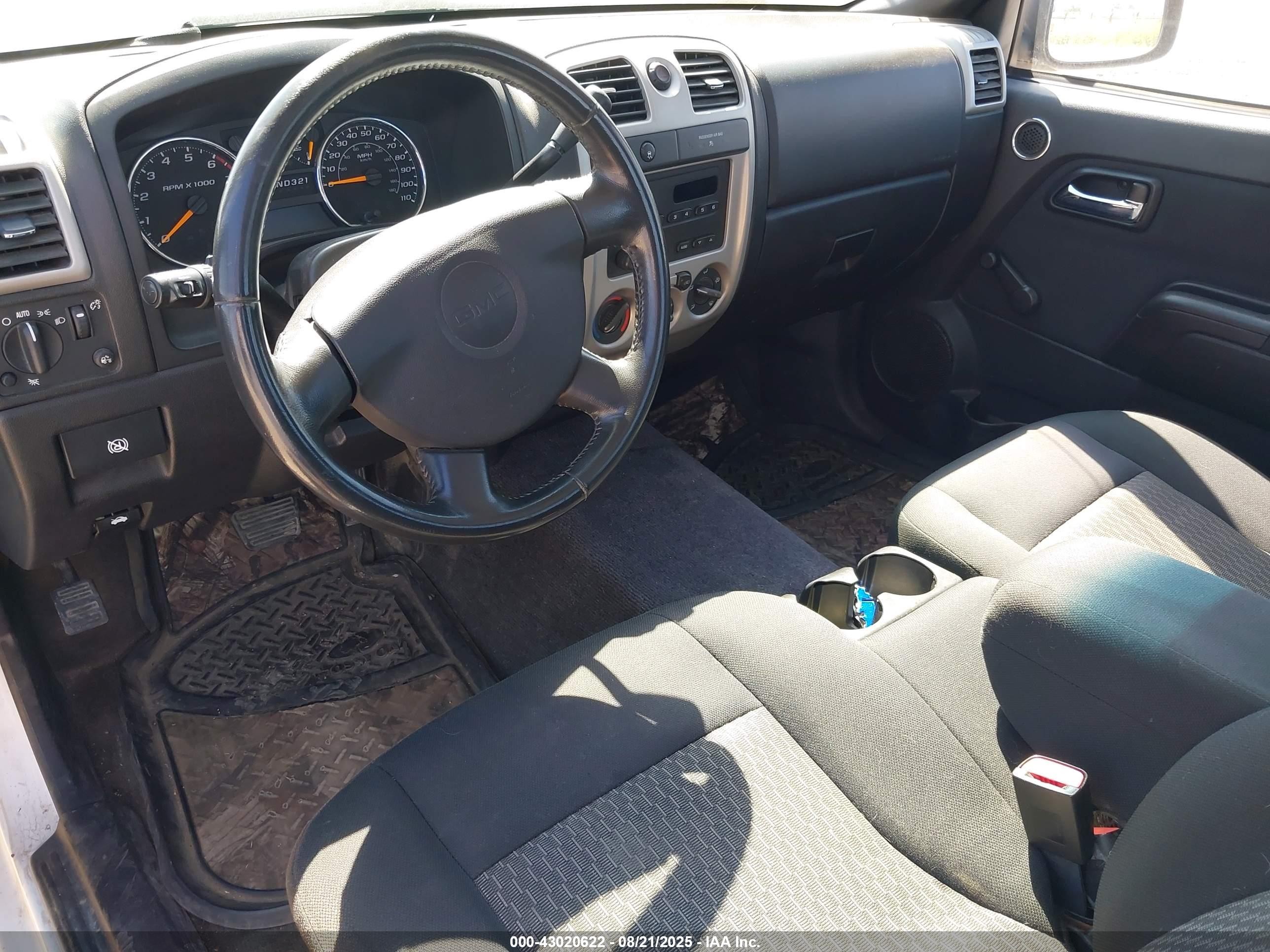 2009 Gmc Canyon Work Truck White vin: 1GTCS14E698129636