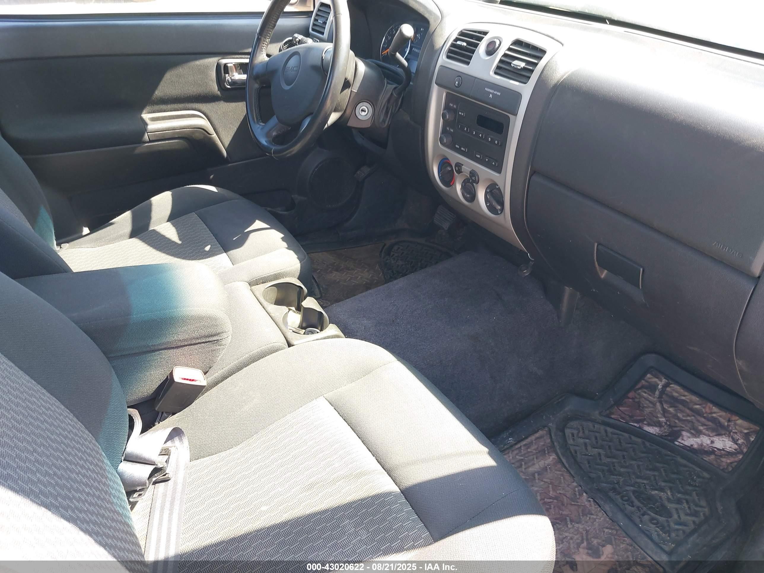 2009 Gmc Canyon Work Truck White vin: 1GTCS14E698129636