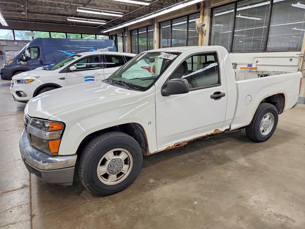 2008 Gmc Canyon White vin: 1GTCS14E888167299