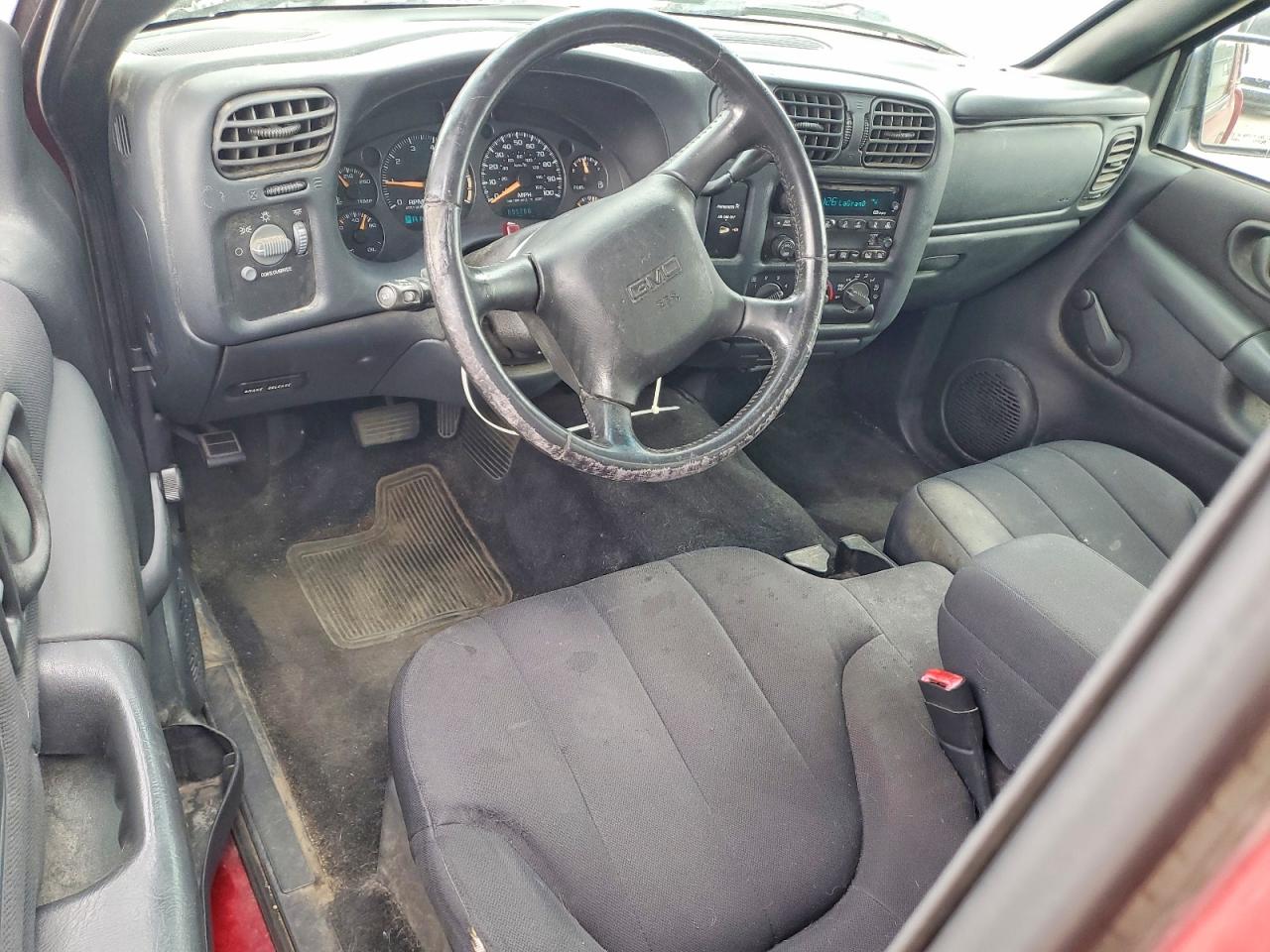 2003 Gmc Sonoma Maroon vin: 1GTCS14H438249212