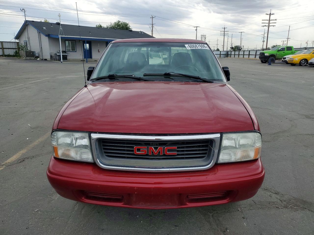 2003 Gmc Sonoma Maroon vin: 1GTCS14H438249212