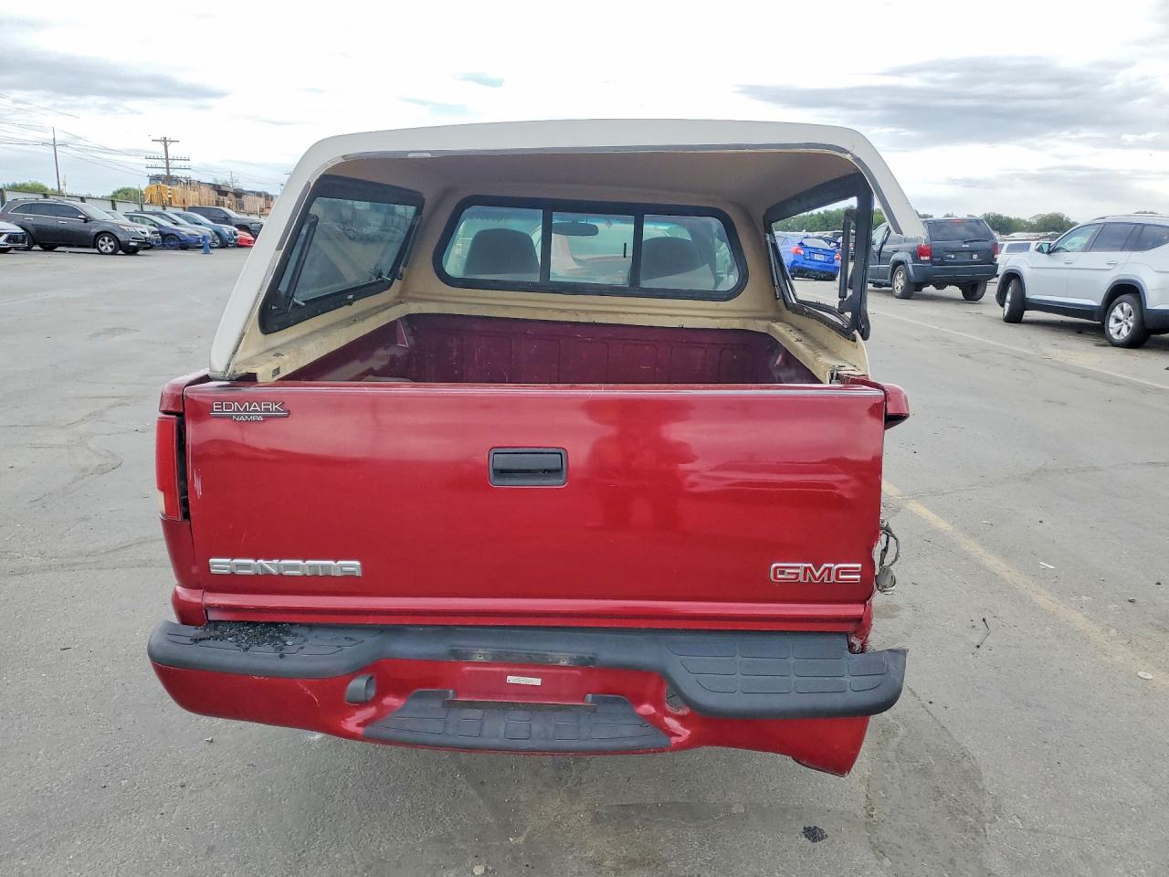 2003 Gmc Sonoma Maroon vin: 1GTCS14H438249212