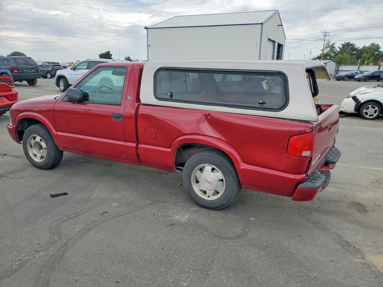 2003 Gmc Sonoma Maroon vin: 1GTCS14H438249212