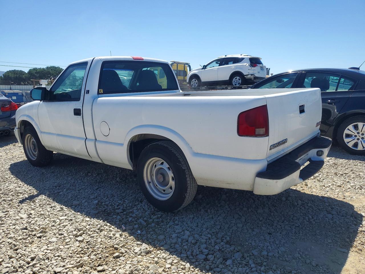 2003 Gmc Sonoma White vin: 1GTCS14HX38215727