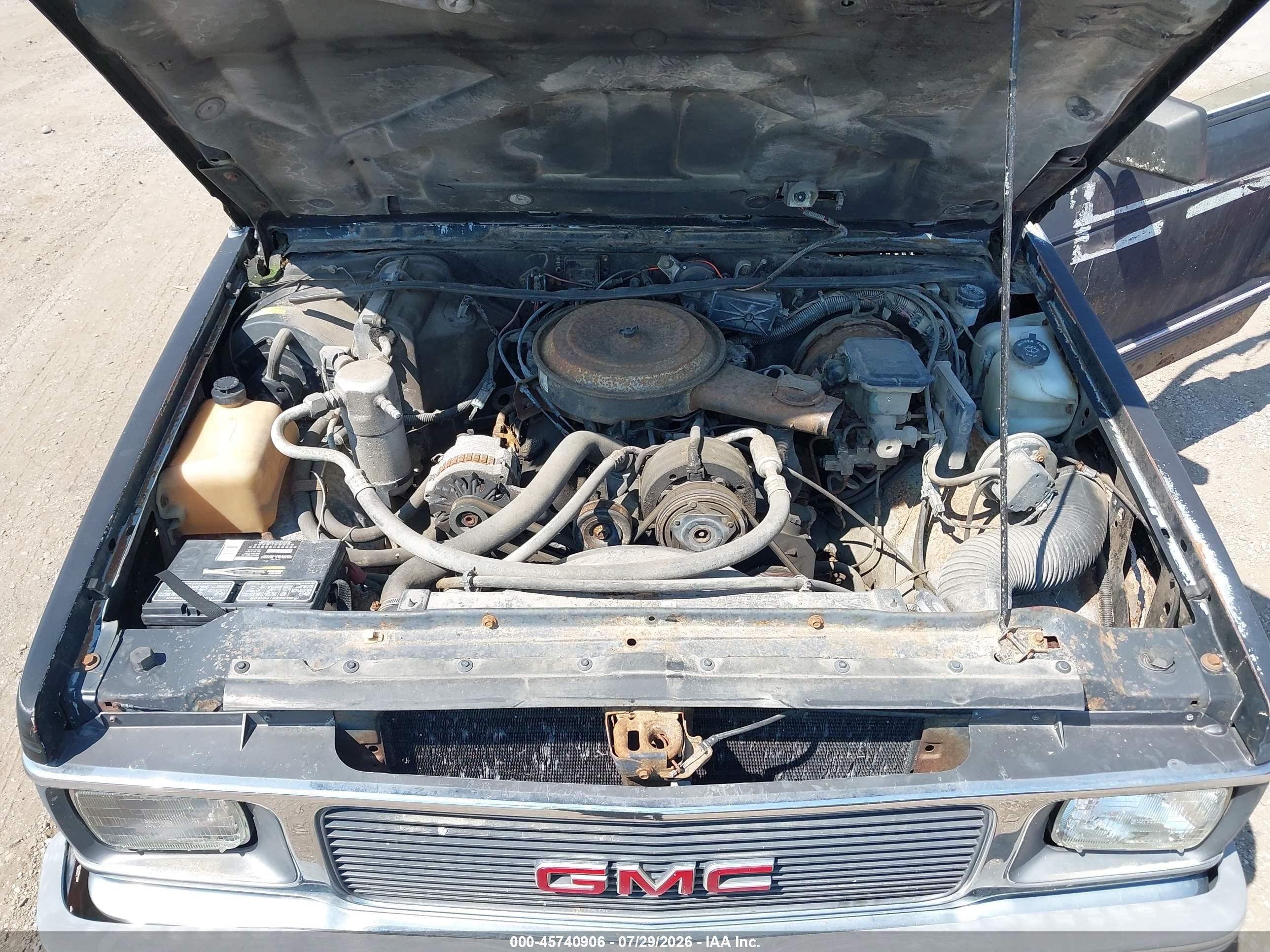 1992 Gmc Sonoma   Black vin: 1GTCS14R5N0511880