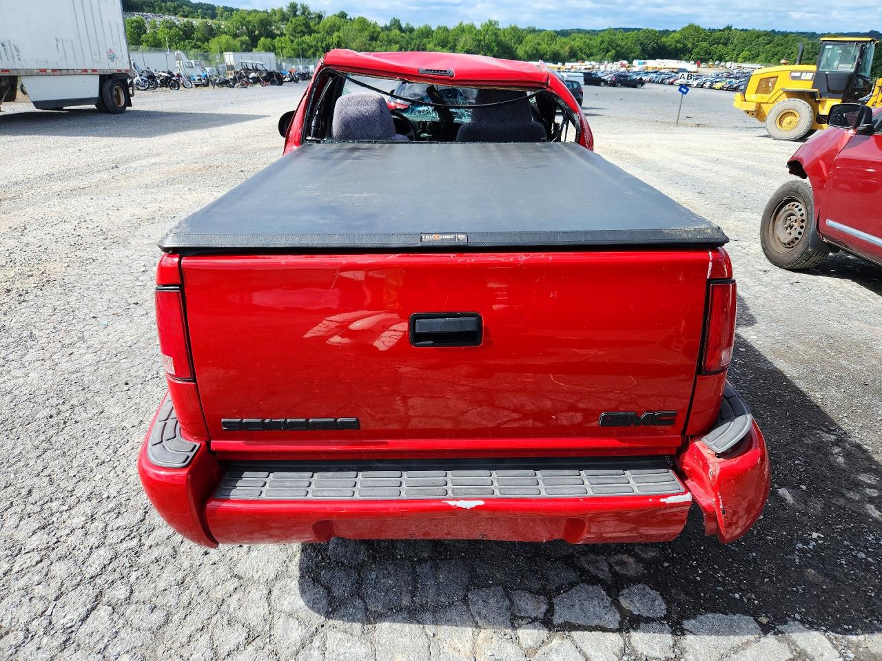 2001 Gmc Sonoma Red vin: 1GTCS14W618247327